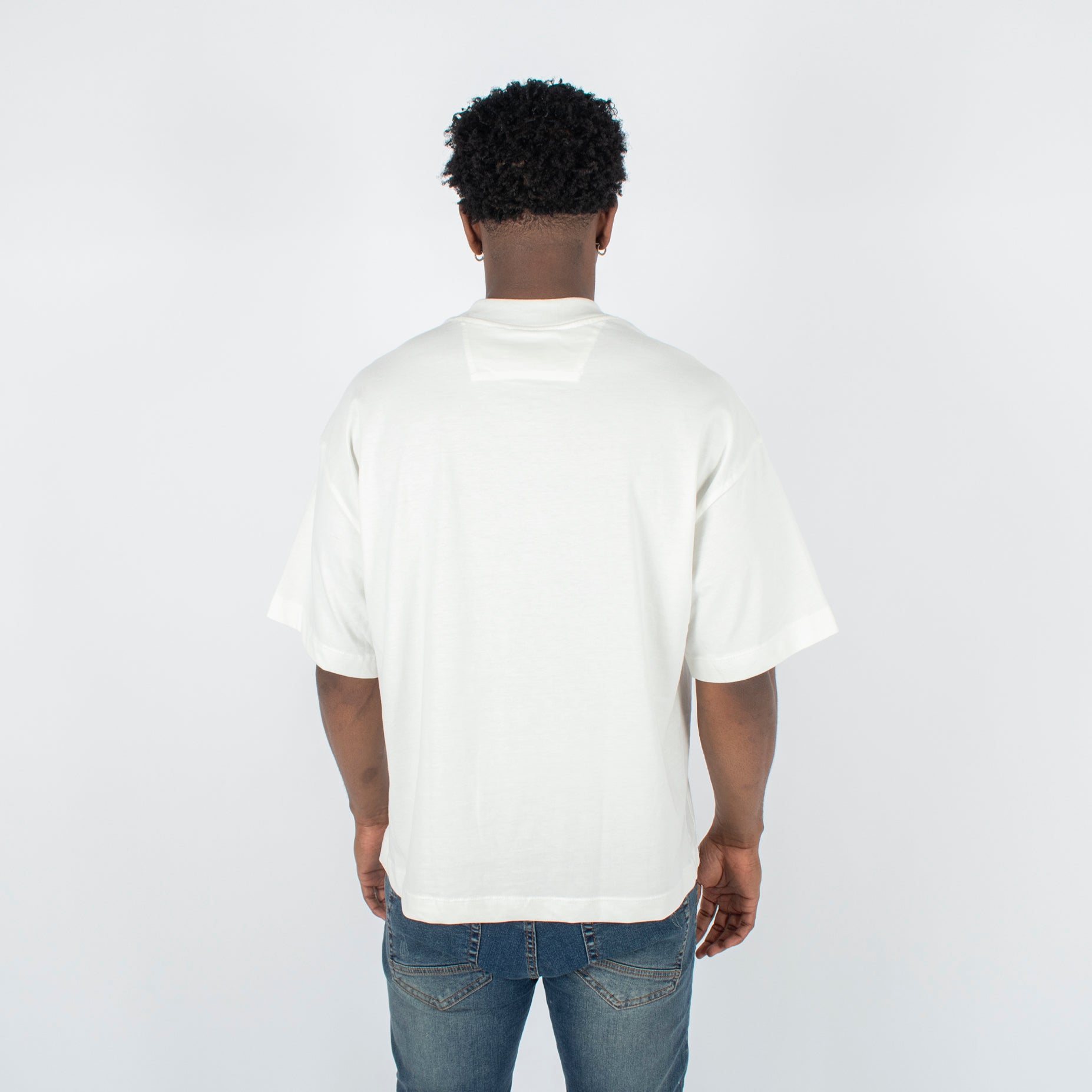 Camiseta hombre Boxi corte crudo