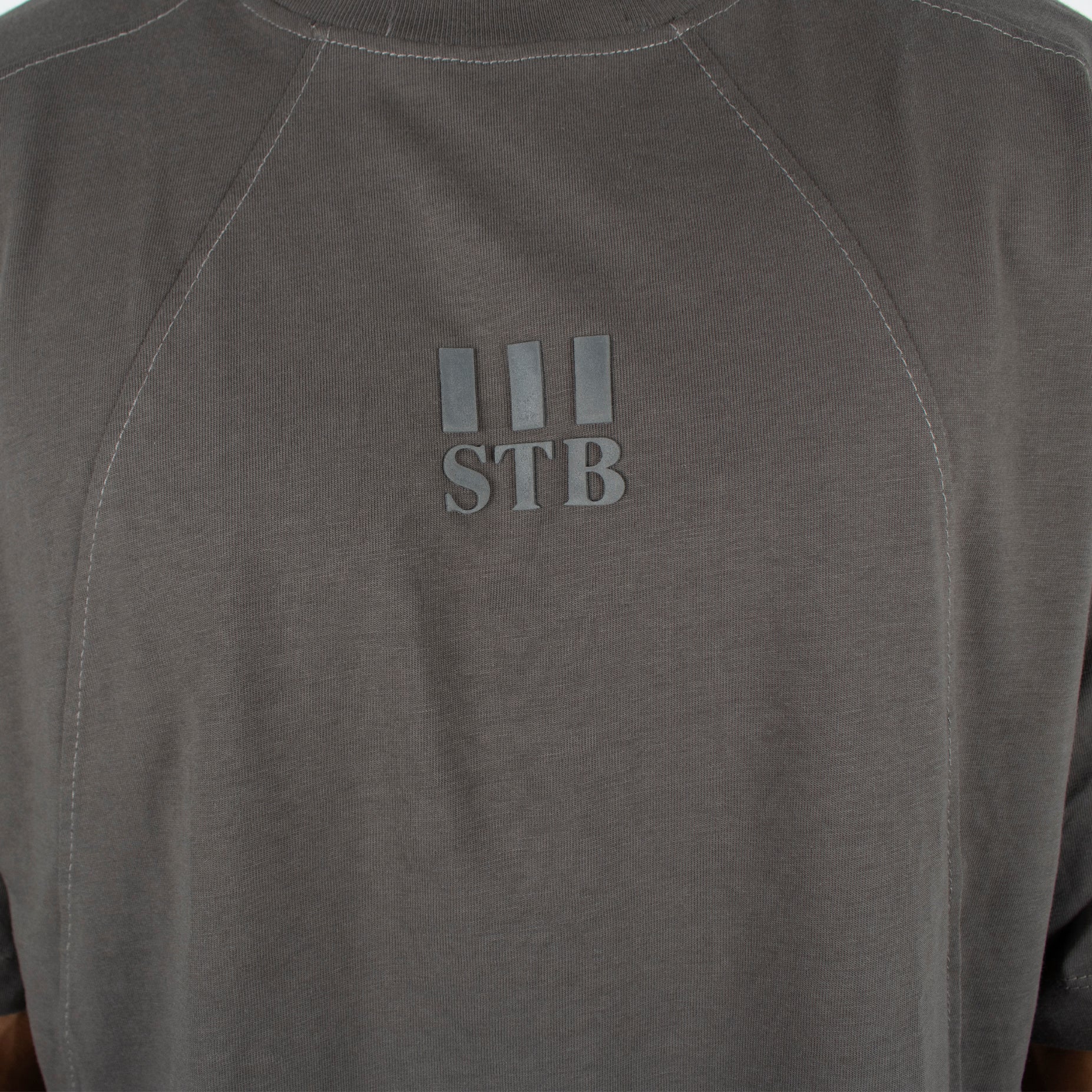 Camiseta hombre Boxi corte gris oscura