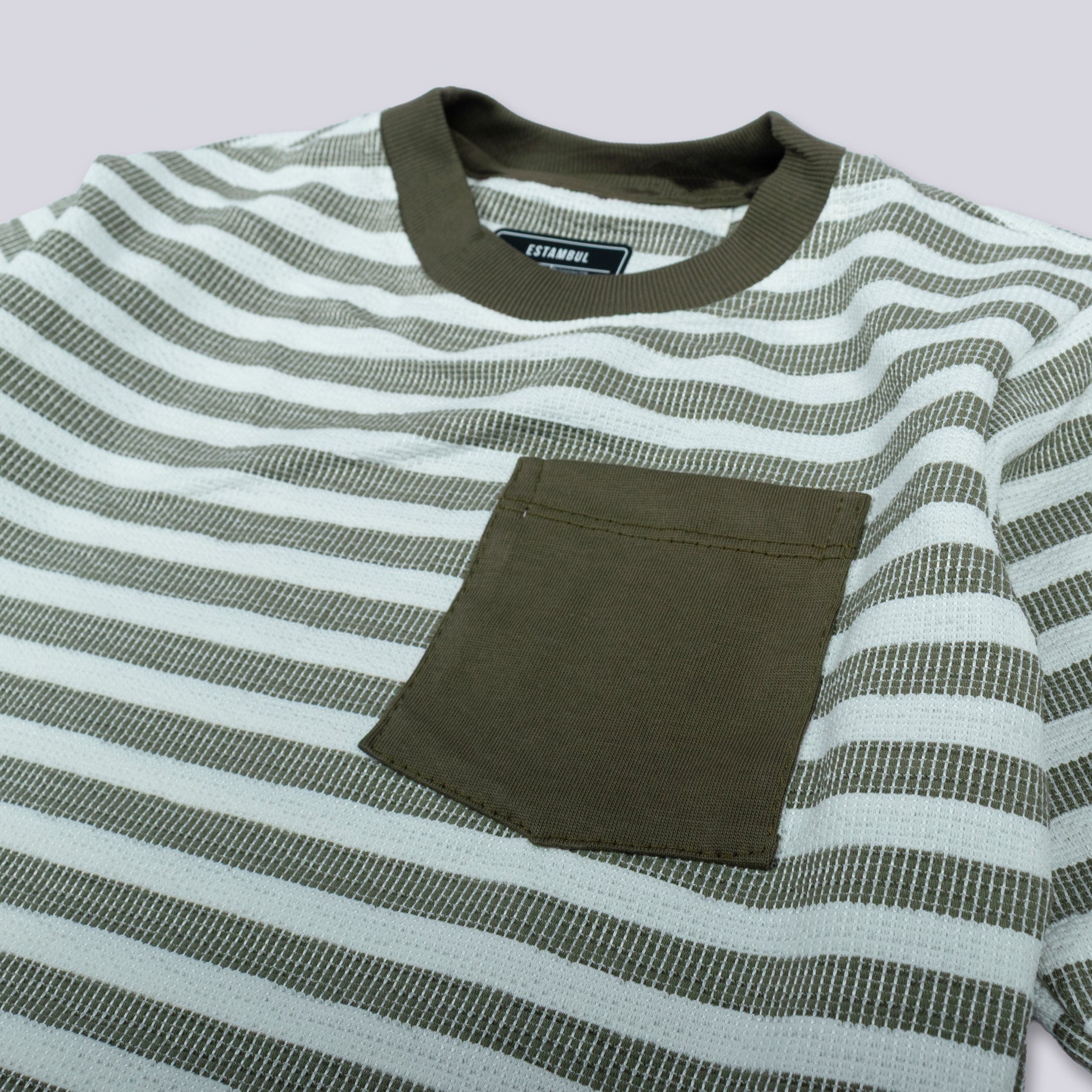 Camiseta niño textura M.L. Verde