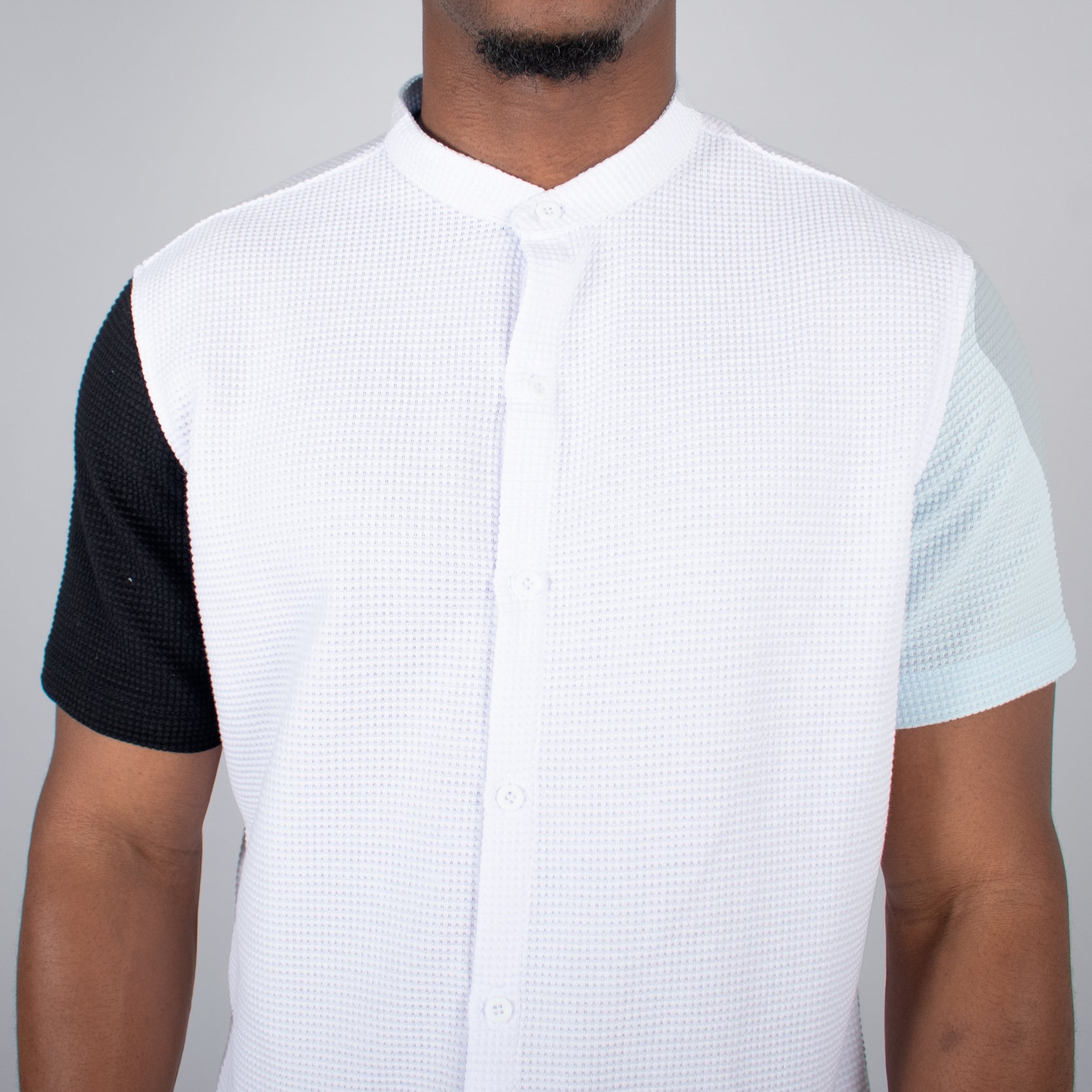 Camisa hombre  textura cortes