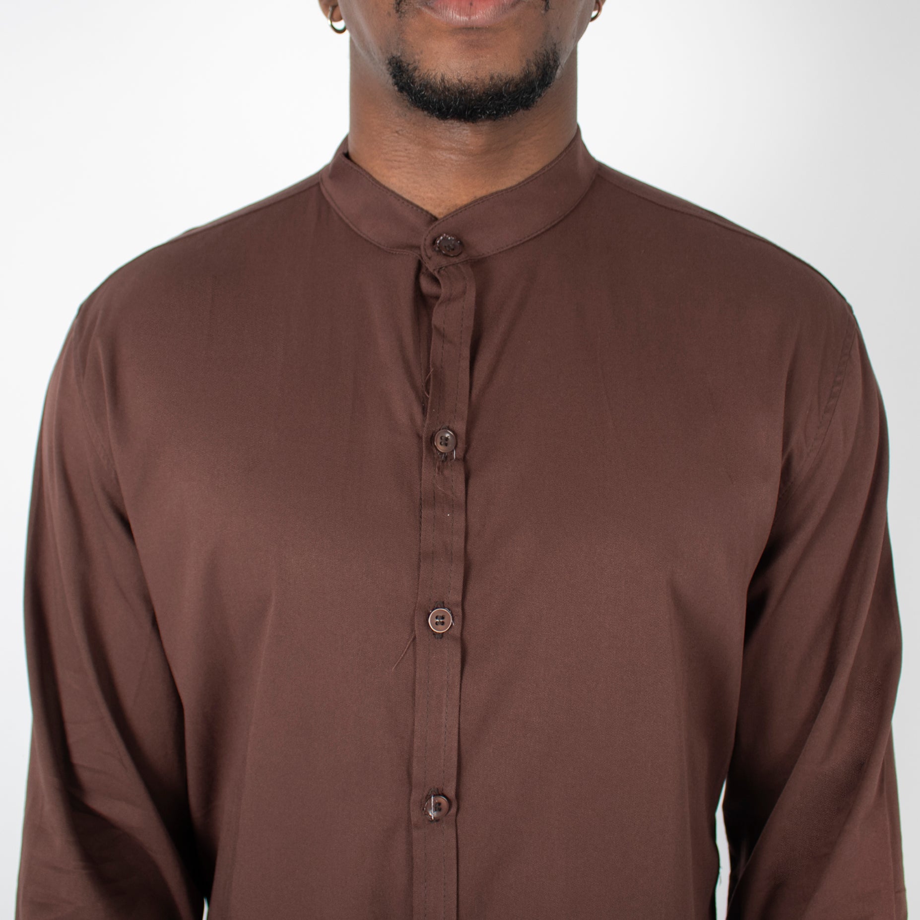 Camisa hombre Ml  neru cafe