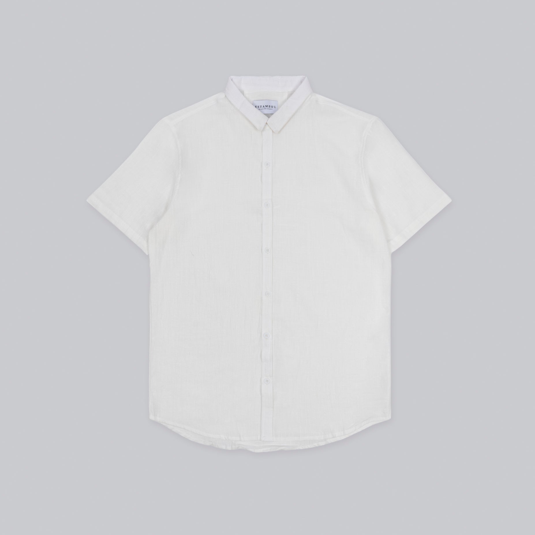 Camisa hombre cuello alto