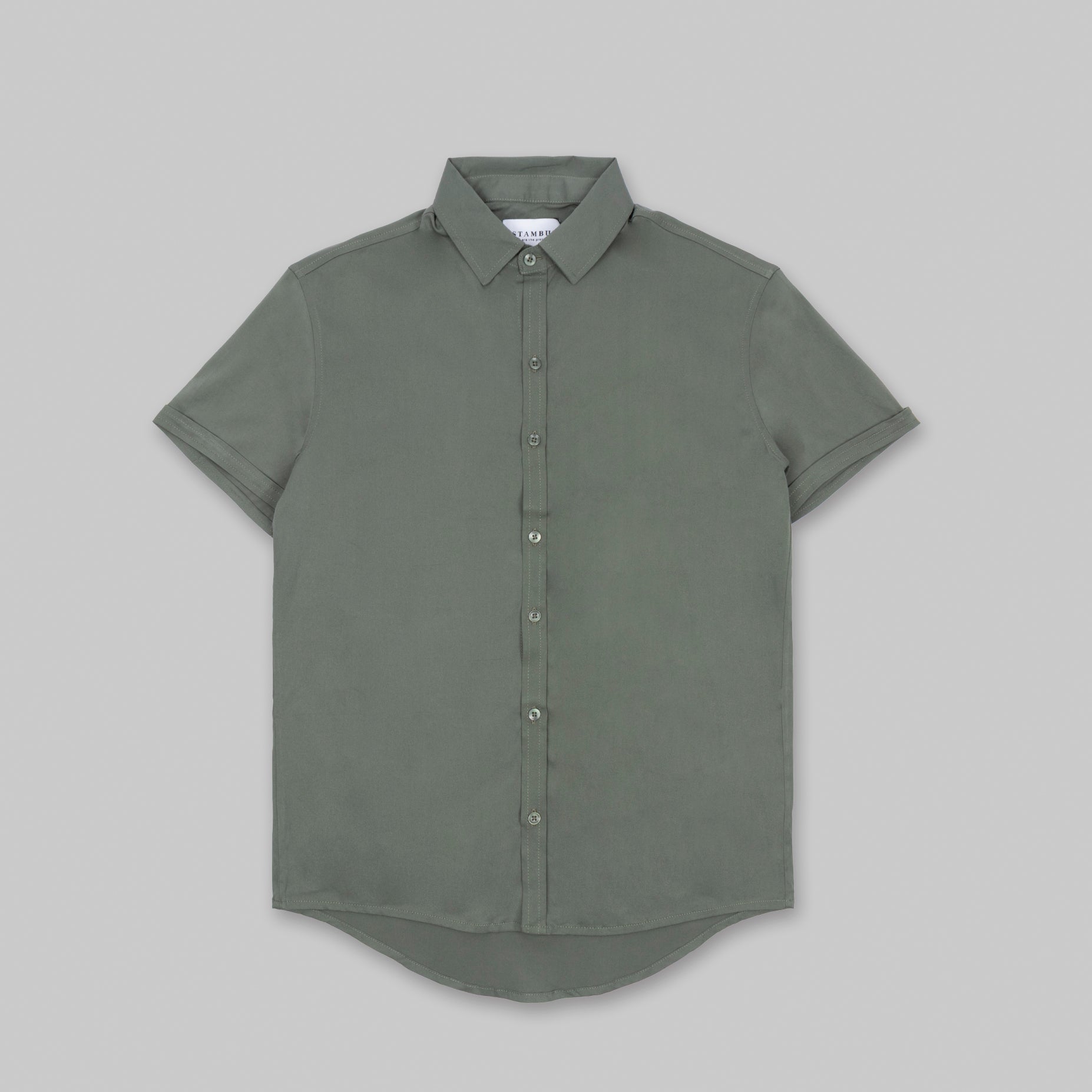 Camisa hombre verde