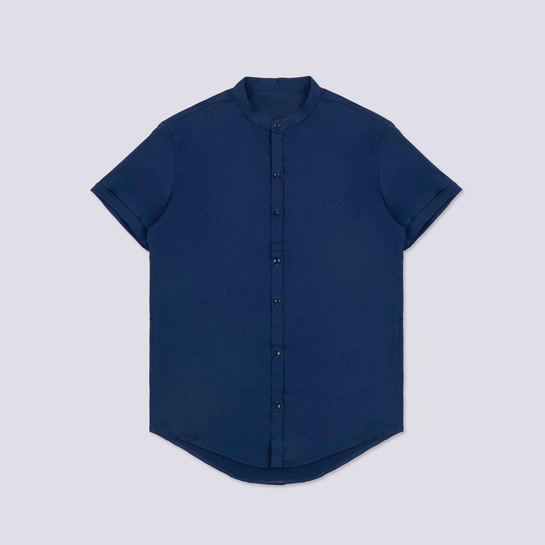 Camisa hombre basica neru azul