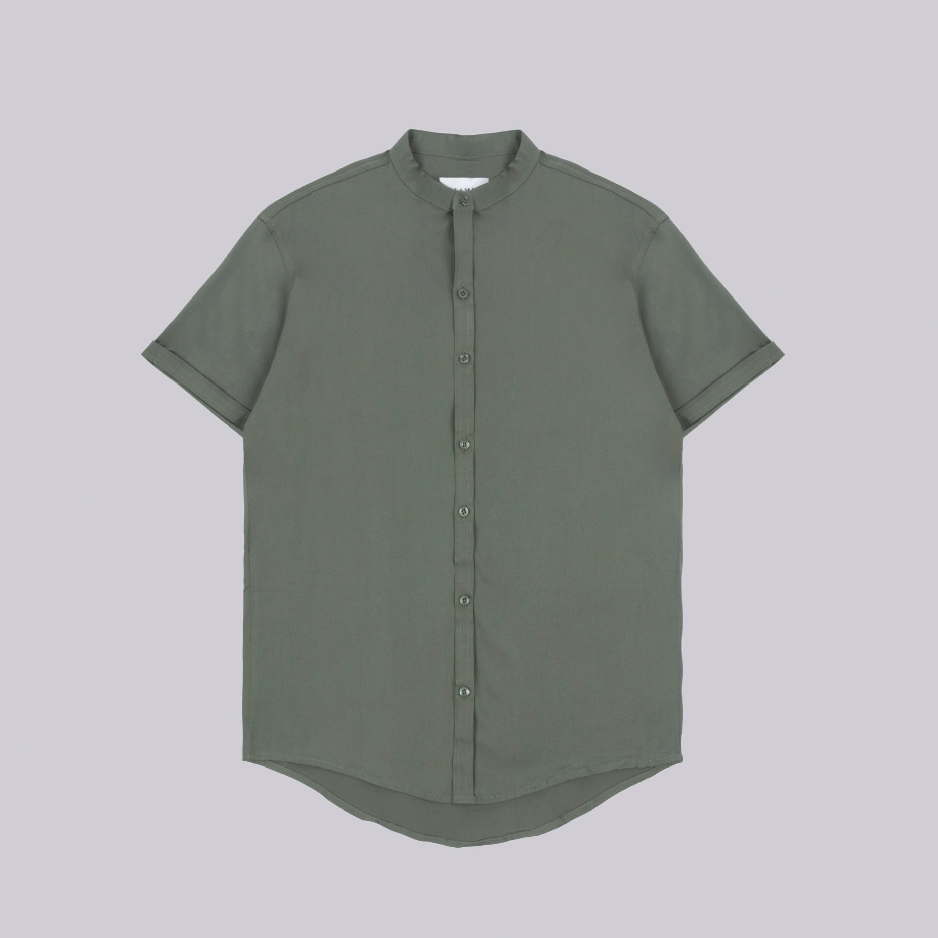 Camisa hombre basica verde