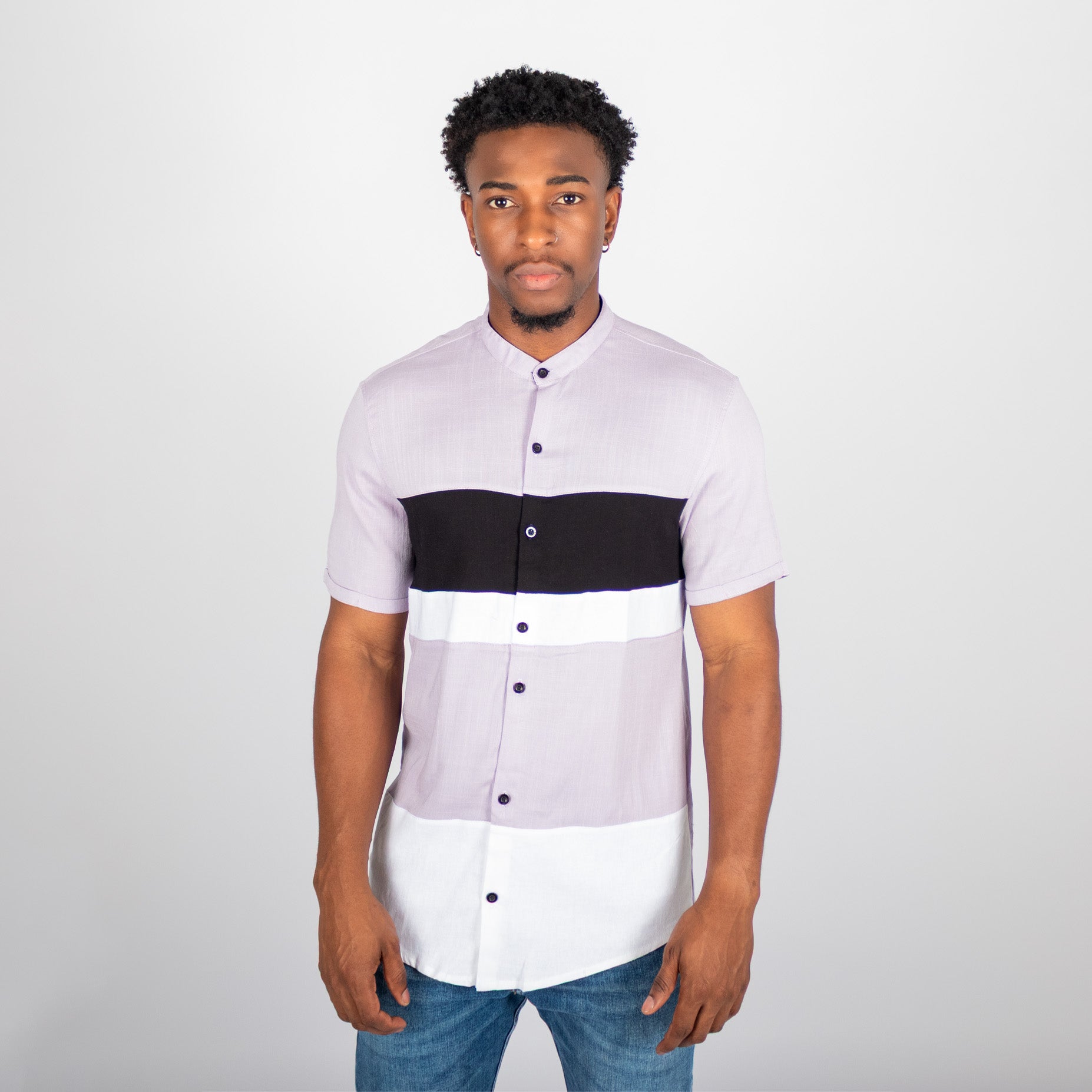 Camisa hombre con corte