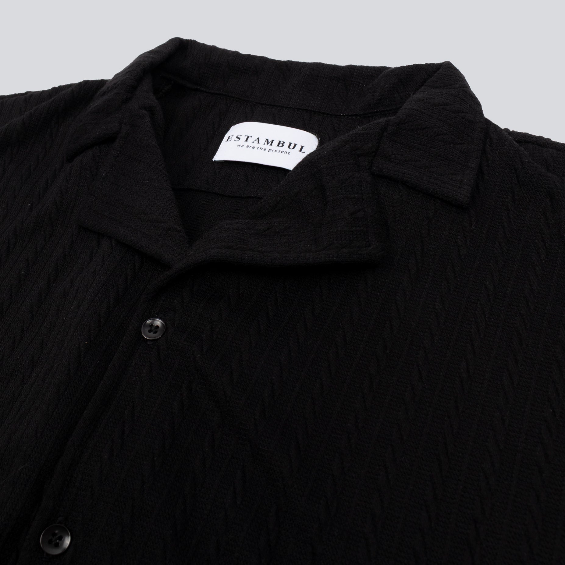 Camisa hombre cuello sport