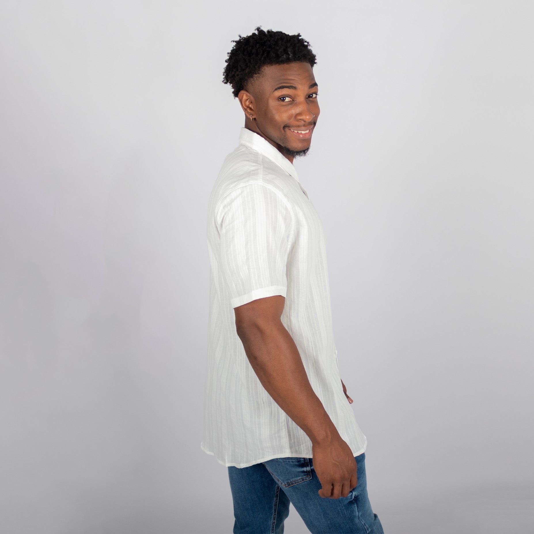 Camisa hombre textura