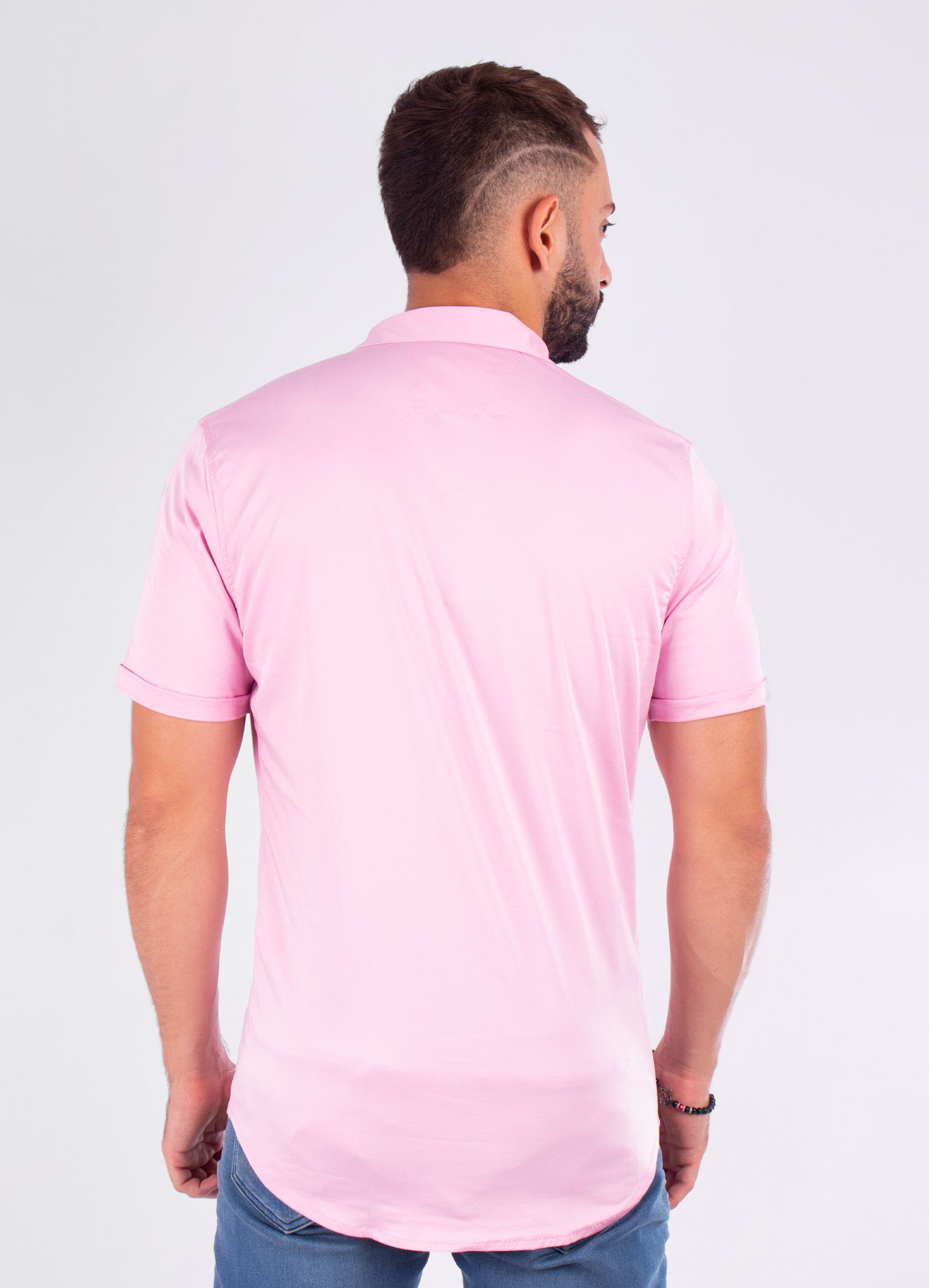 Camisa hombre Cuello Alto