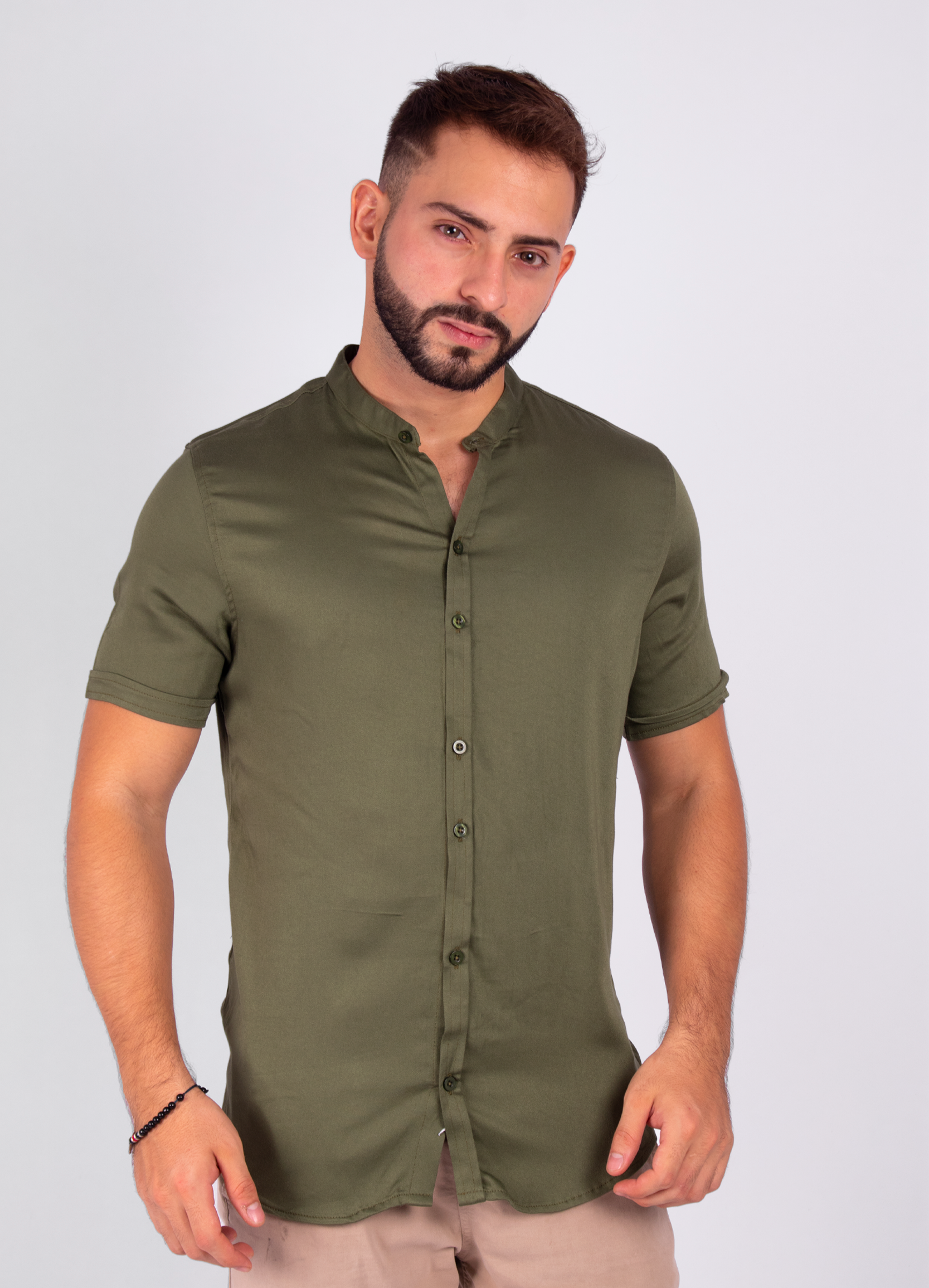 Camisa hombre amada verde