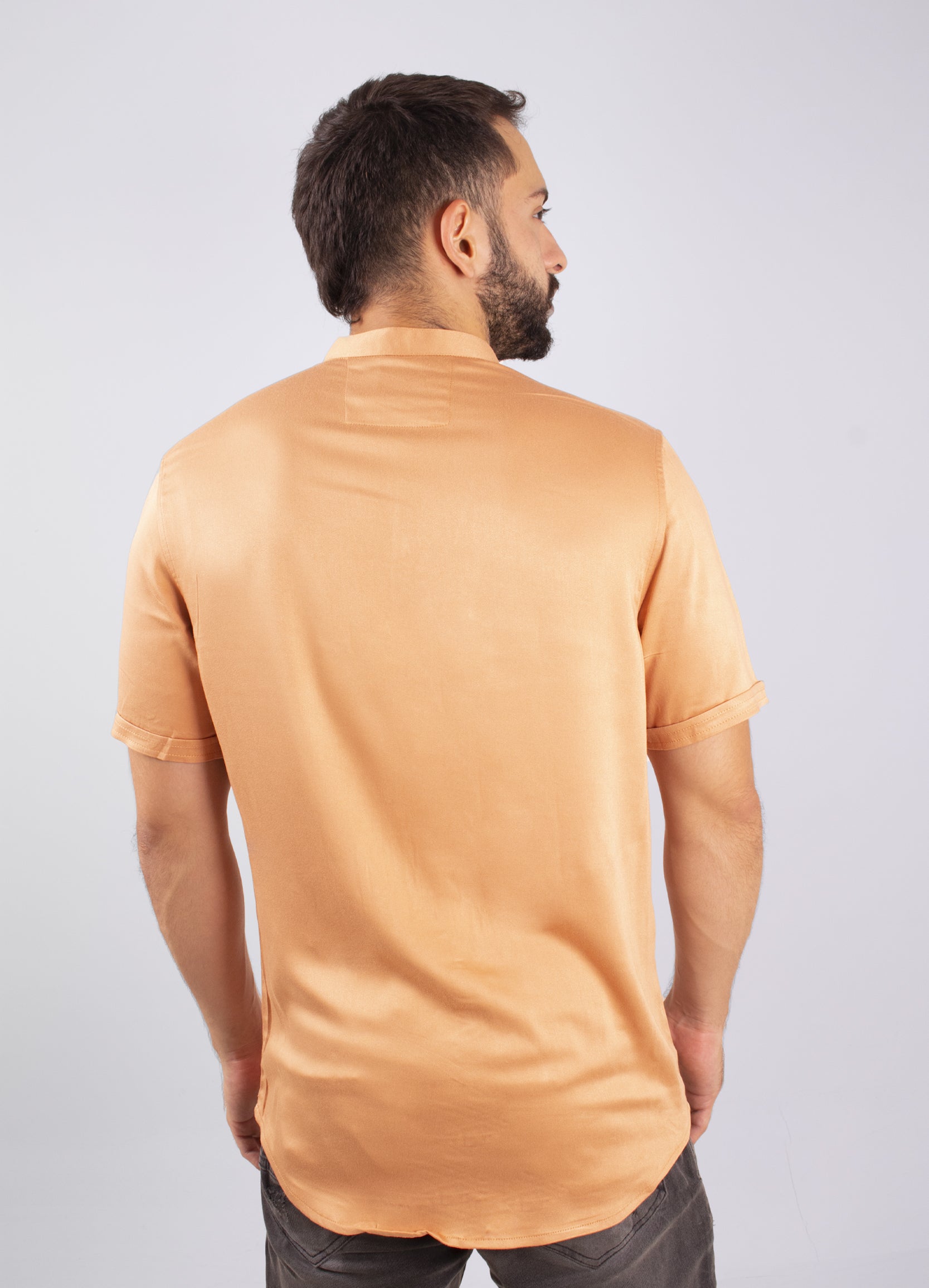 Camisa hombre amada camel
