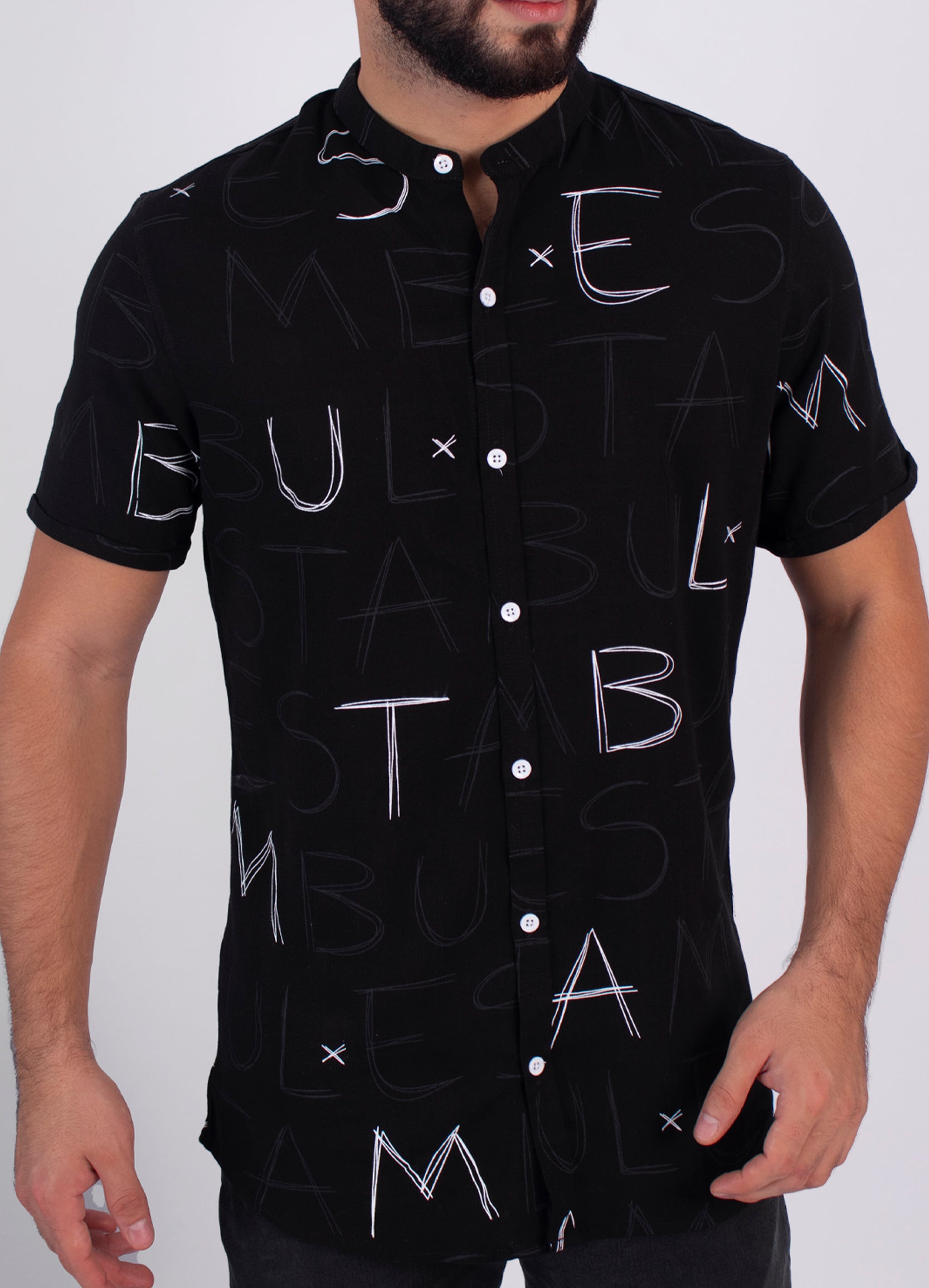 Camisa hombre Letras