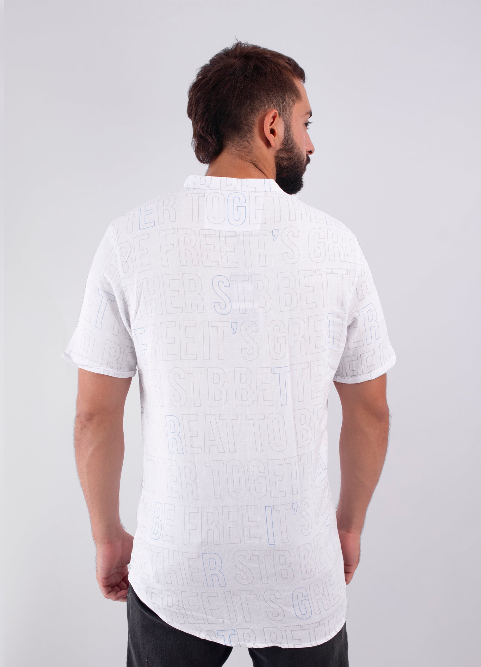 Camisa hombre Letras