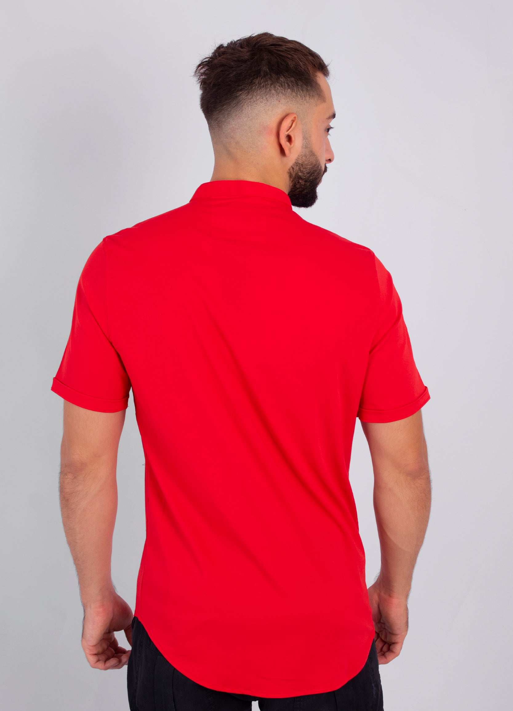 Camisa hombre Básica roja