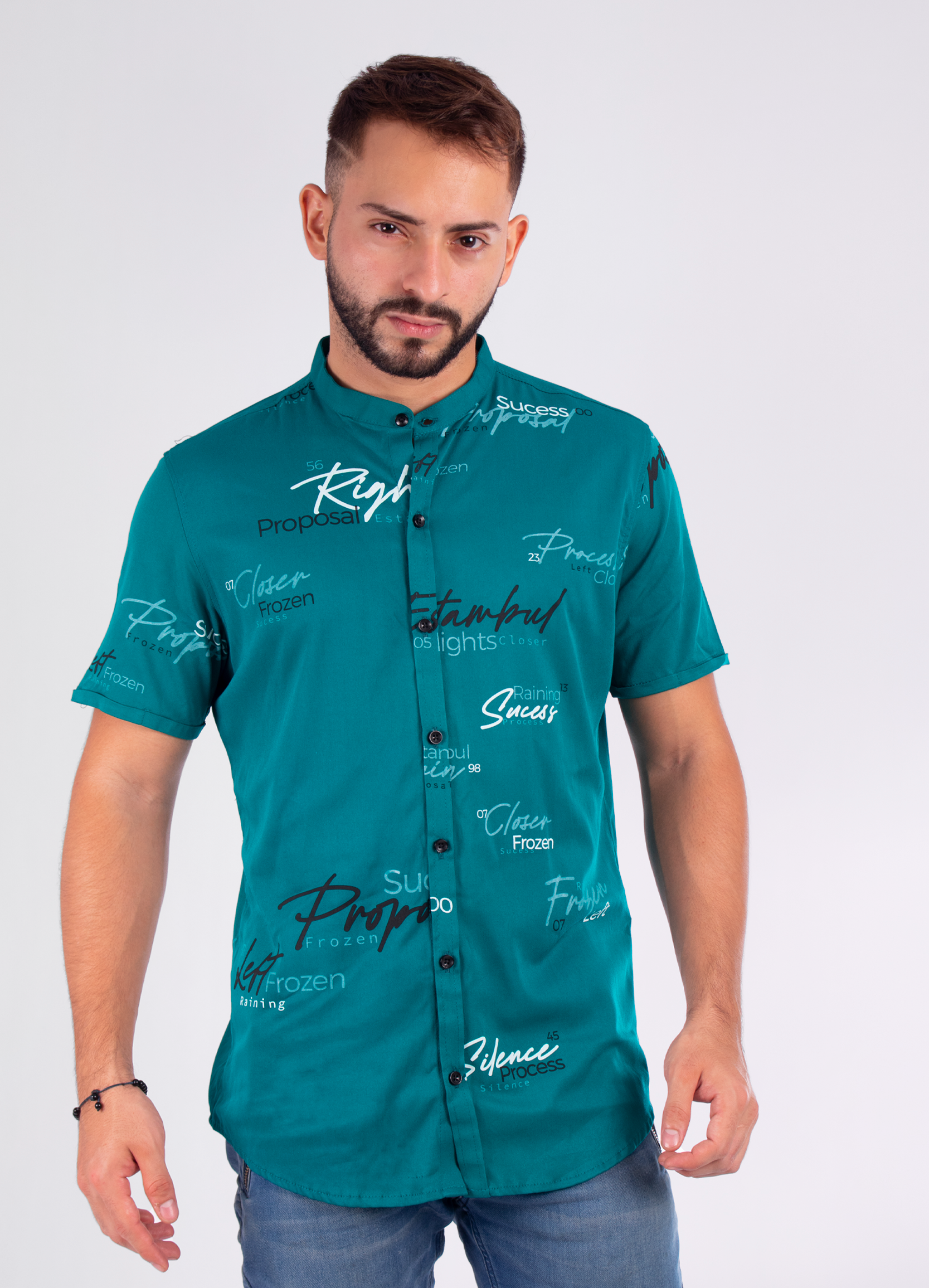 Camisa hombre right ruges