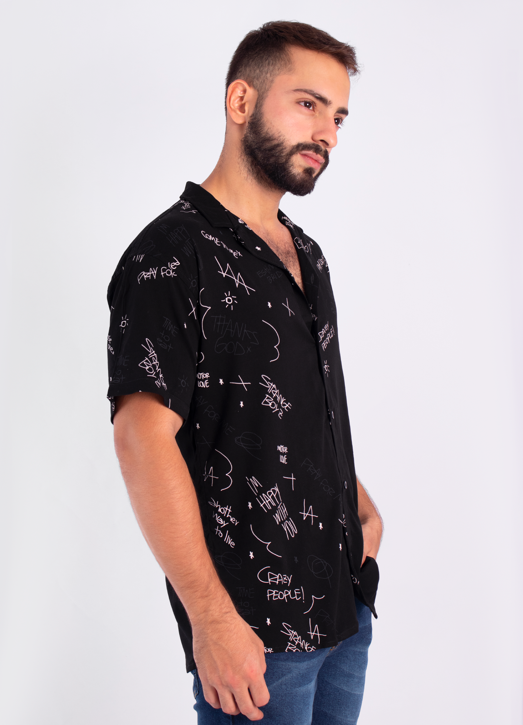 Camisa hombre oversize People