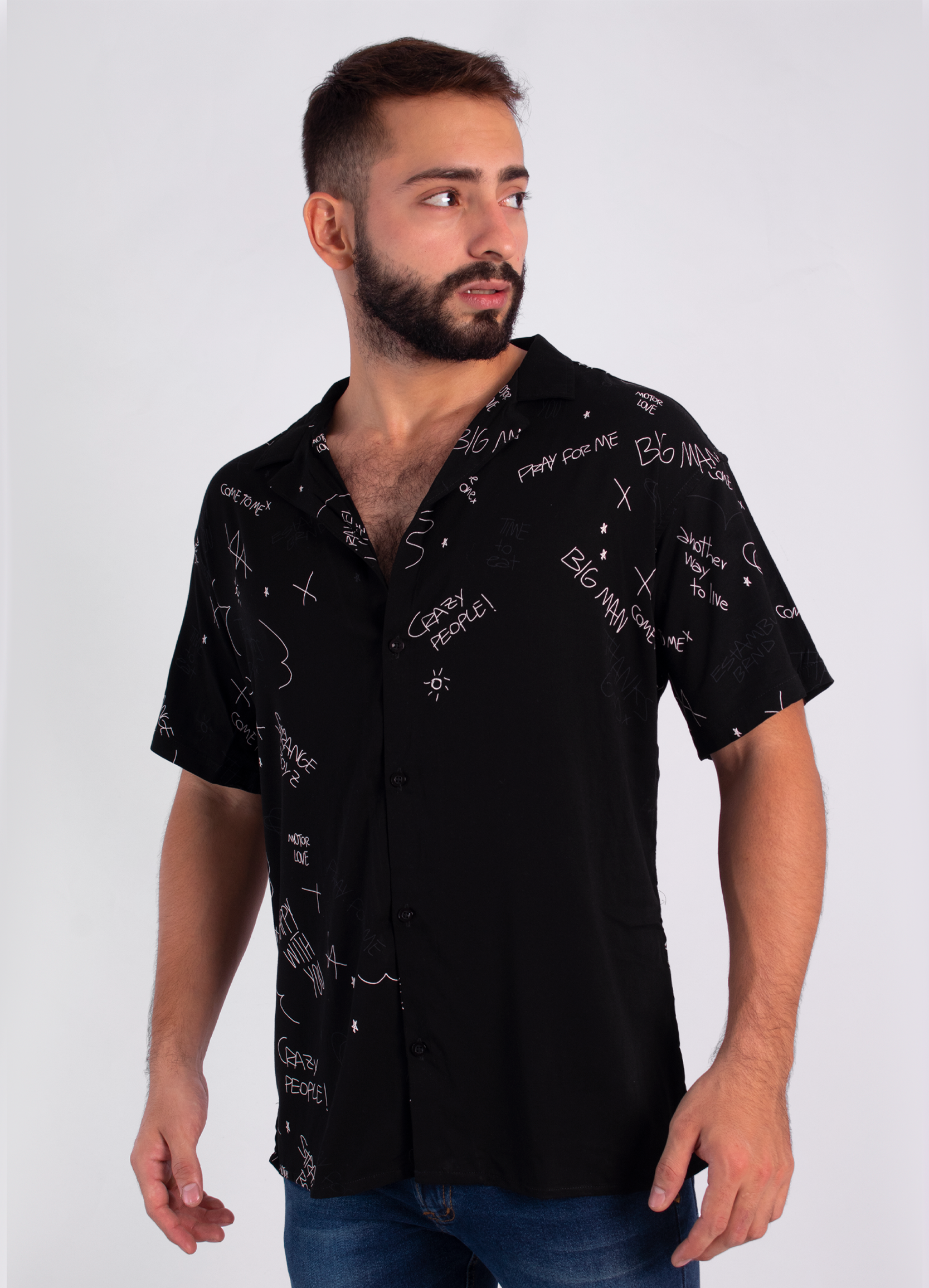 Camisa hombre oversize People