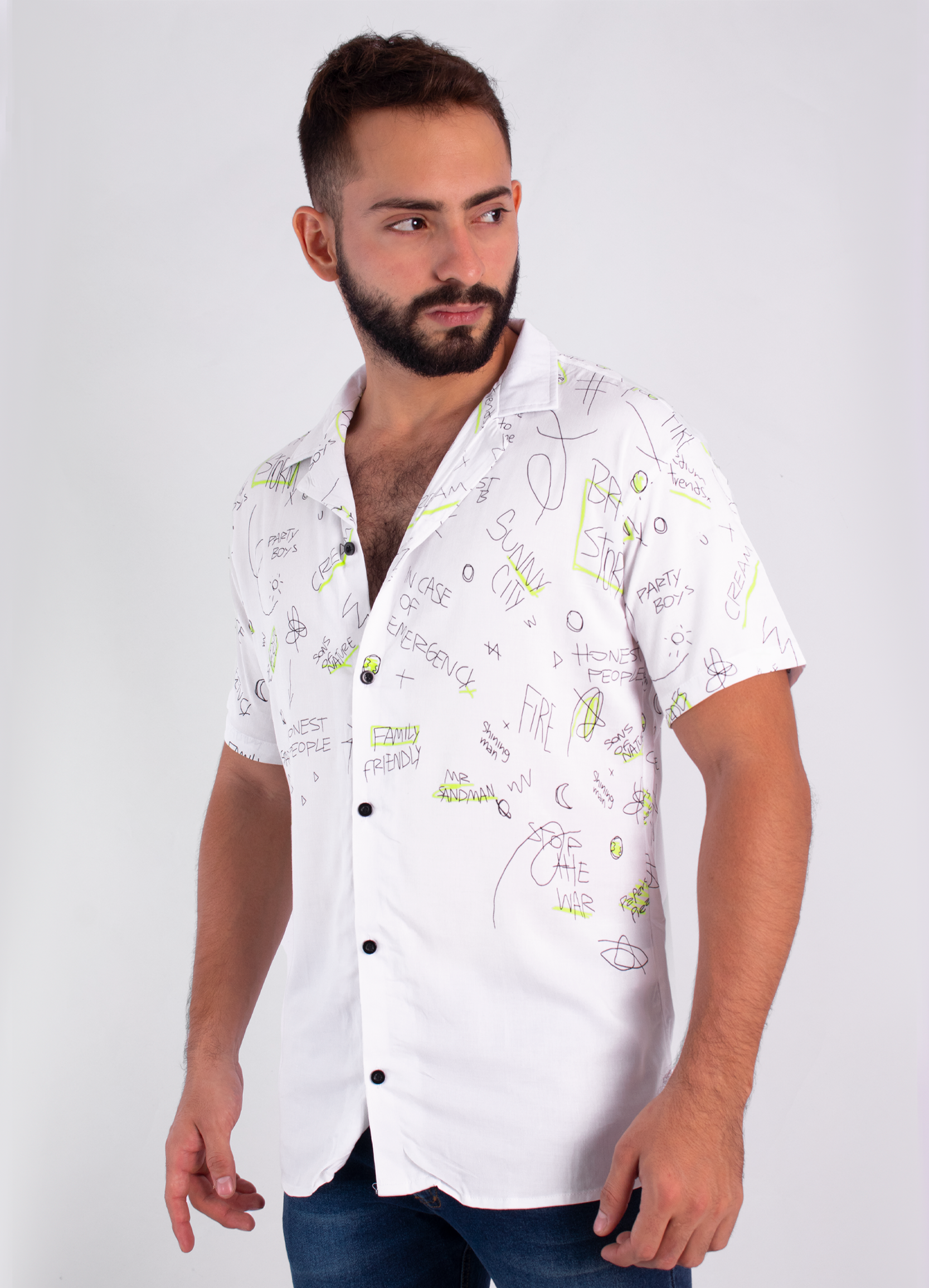 Camisa hombre oversize case