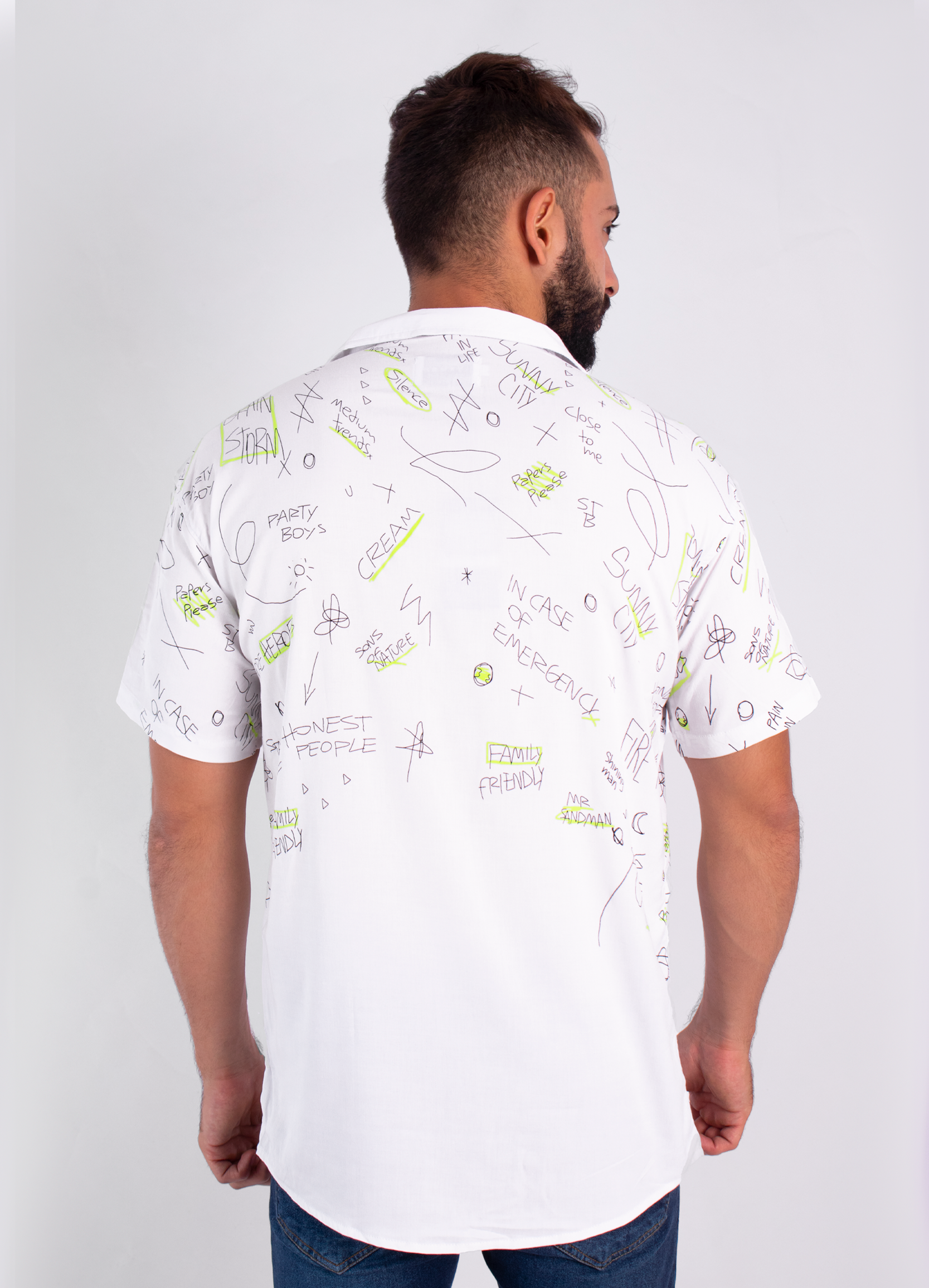 Camisa hombre oversize case