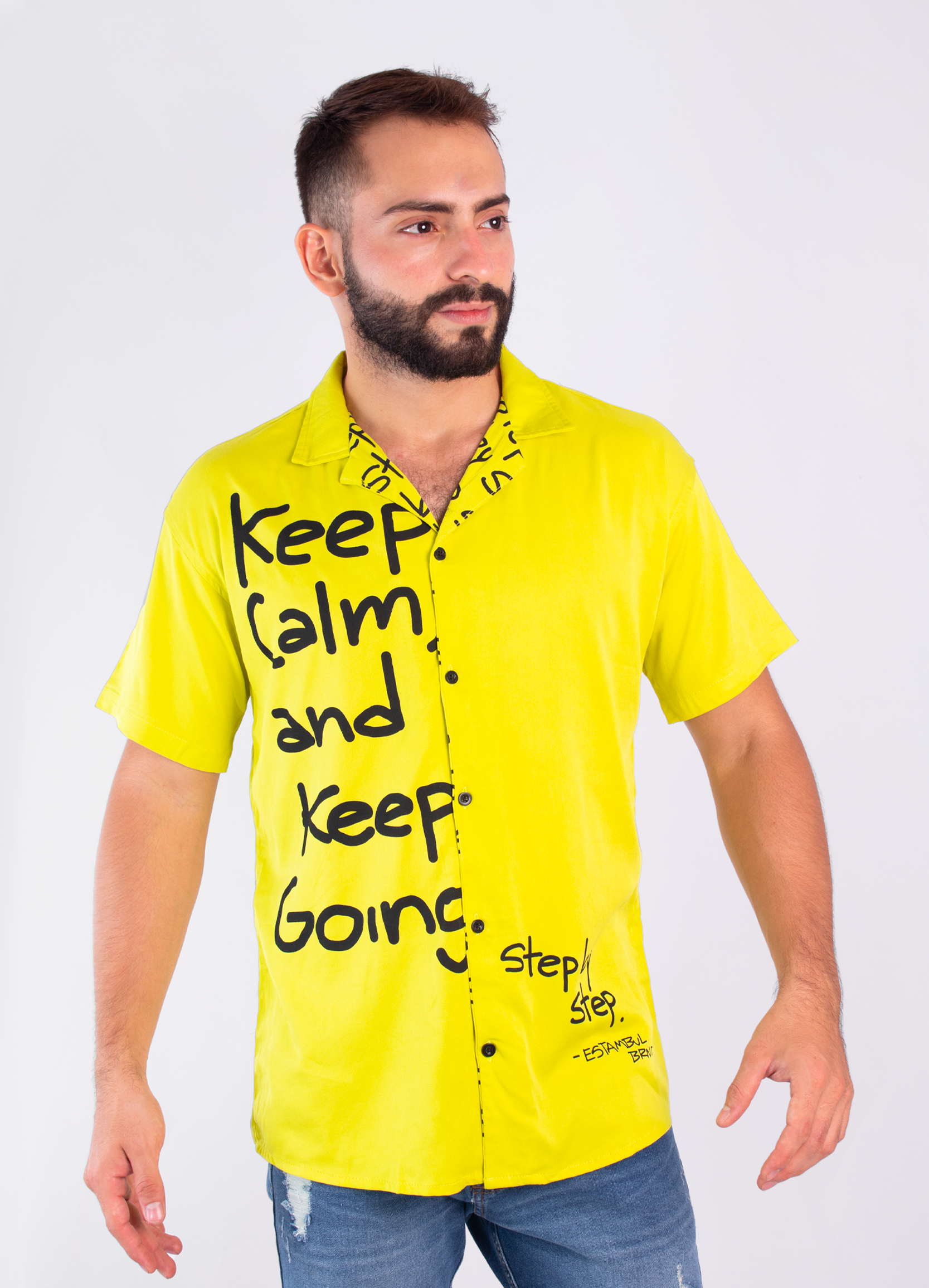 Camisa adulto keep calm and