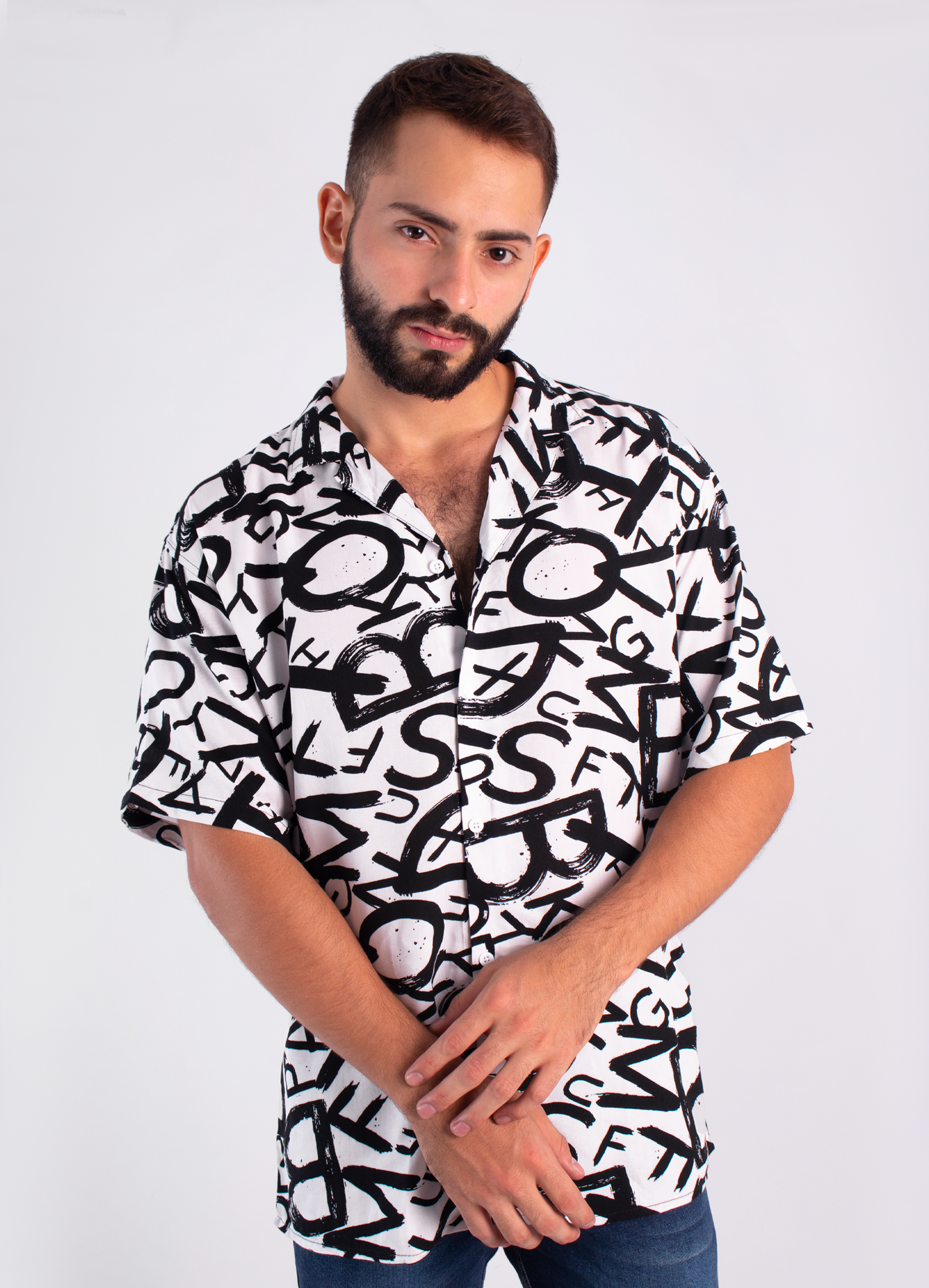 Camisa hombre  oversize