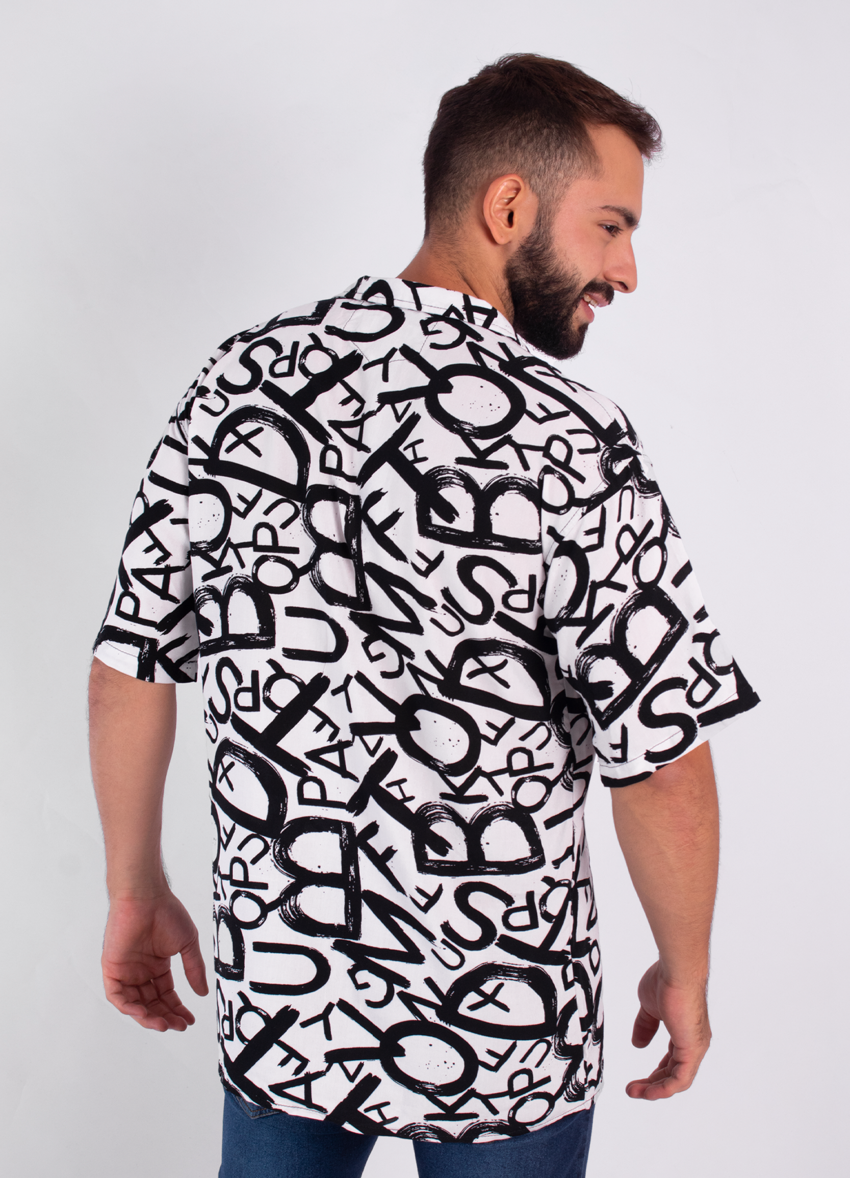 Camisa hombre  oversize