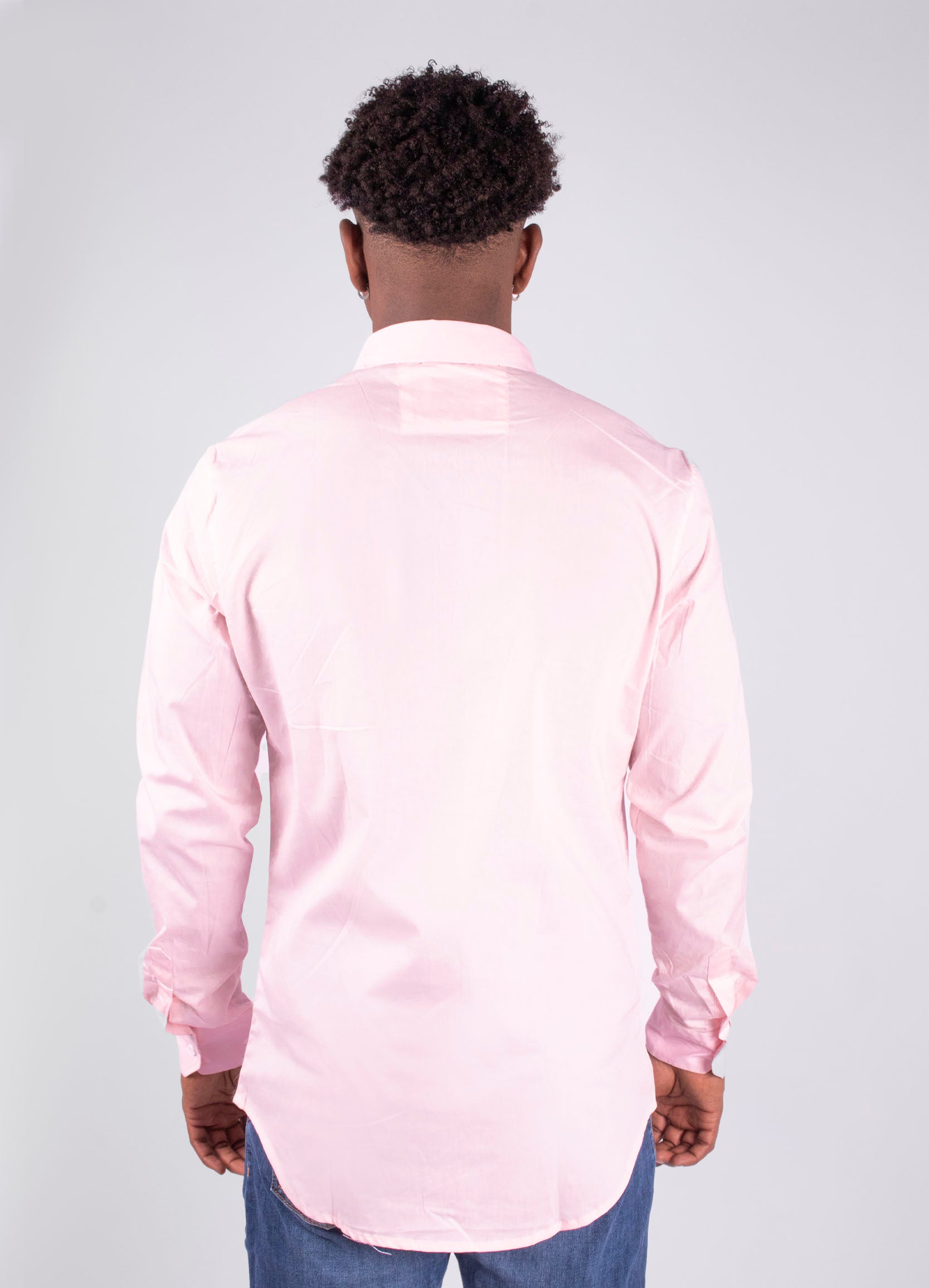 Camisa básica Estambul rosada