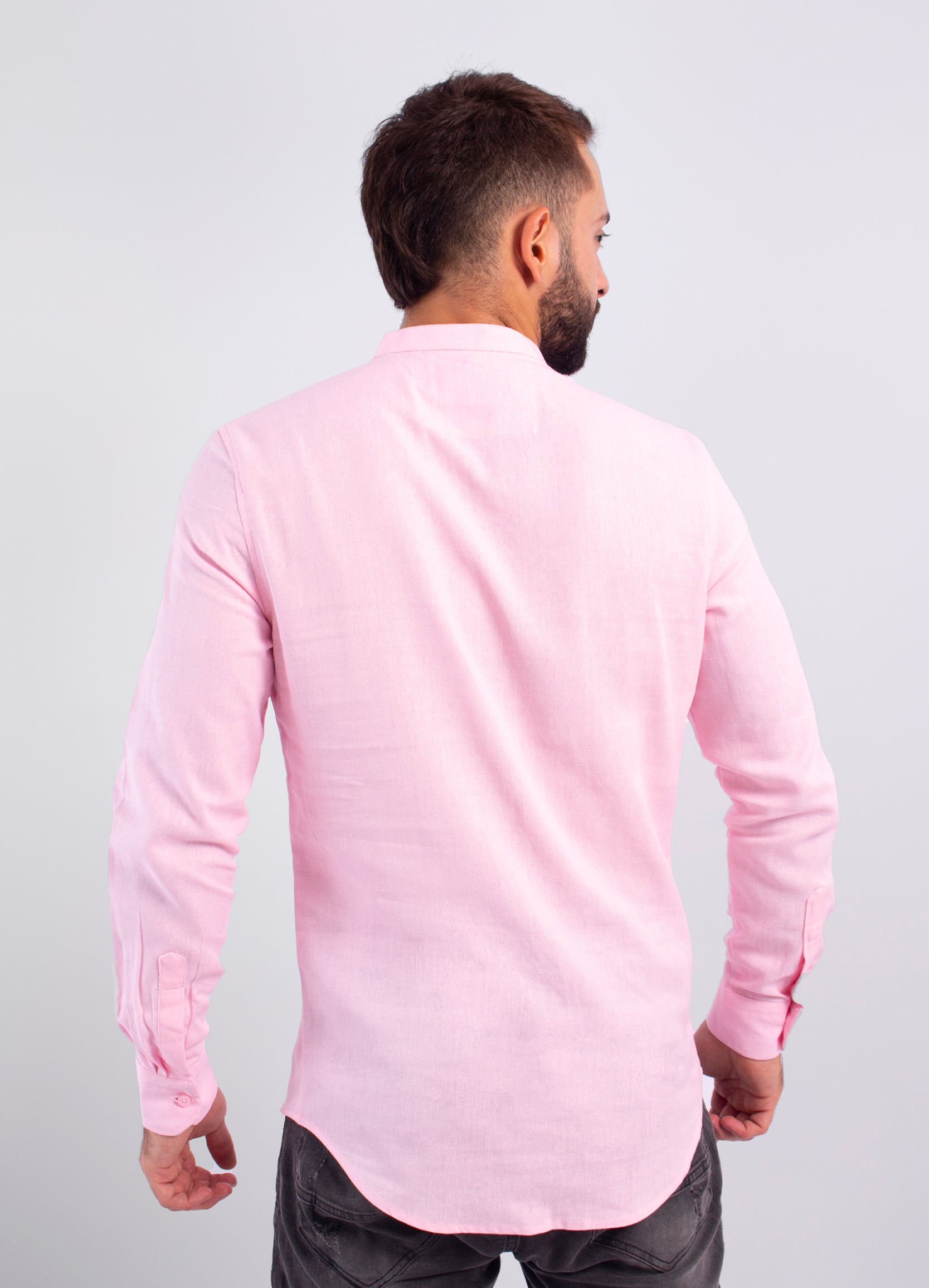 Camisa hombre Estambul rosa