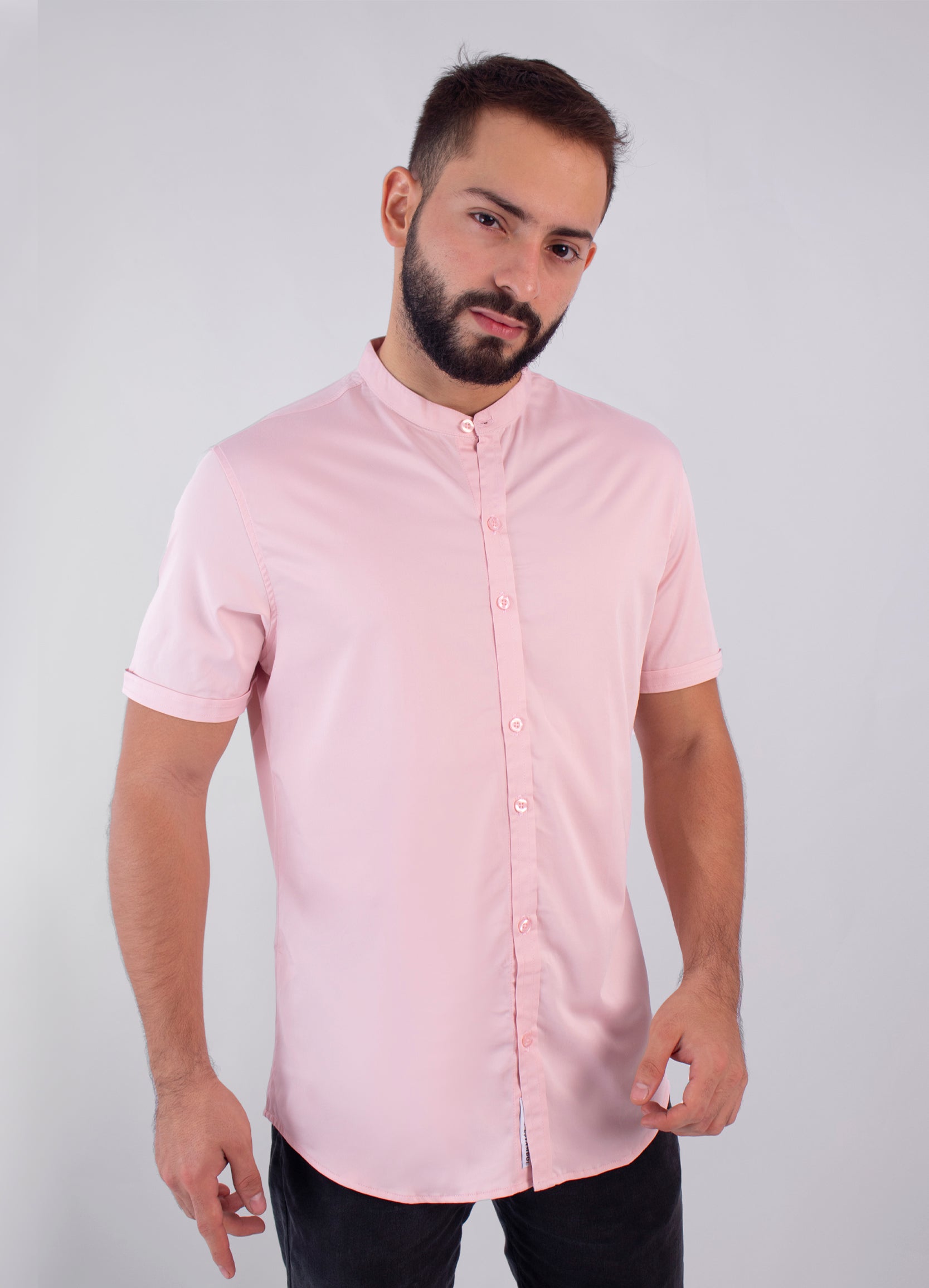 Camisa hombre Básica rosada