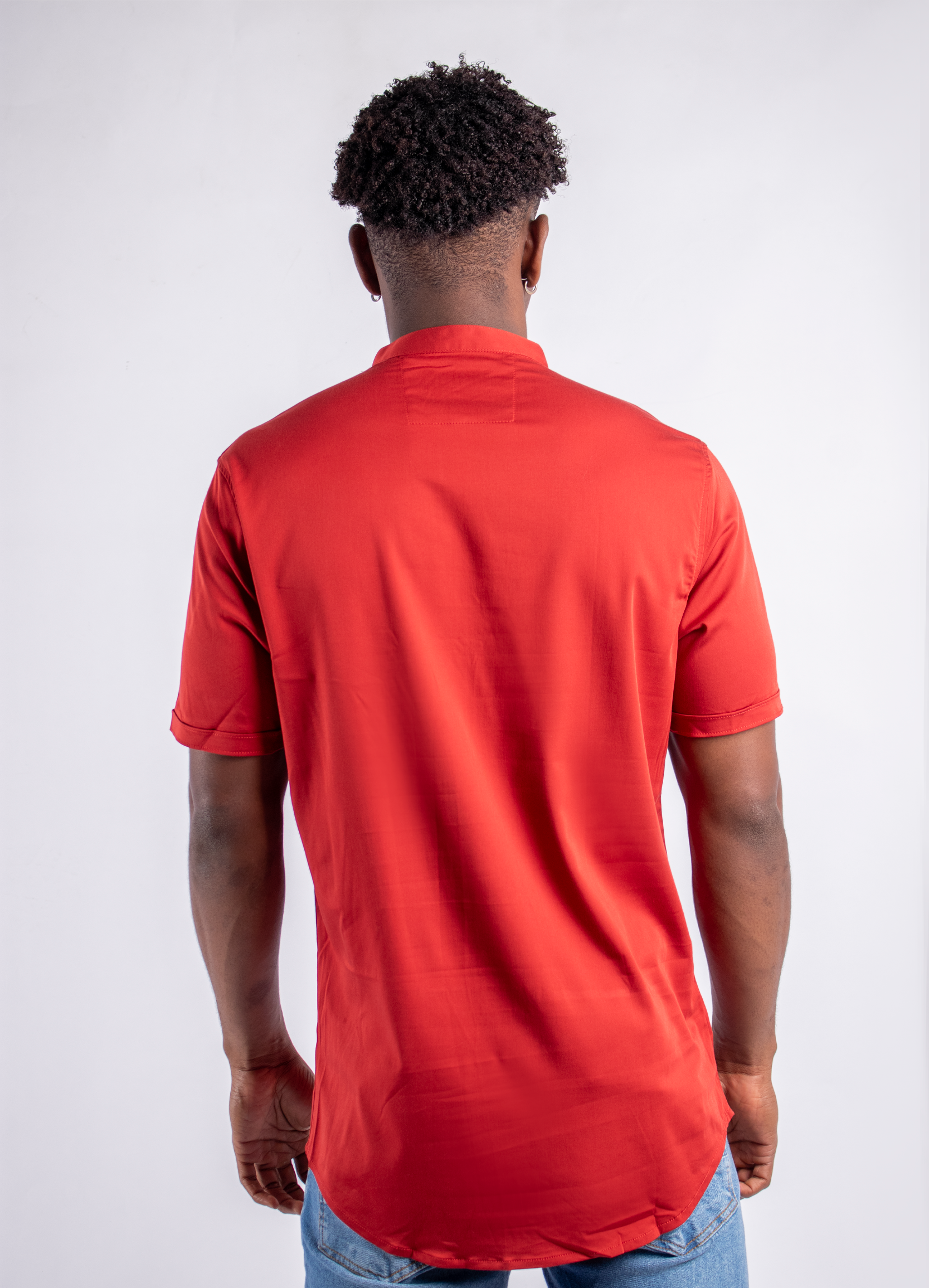 Camisa hombre Básica Roja