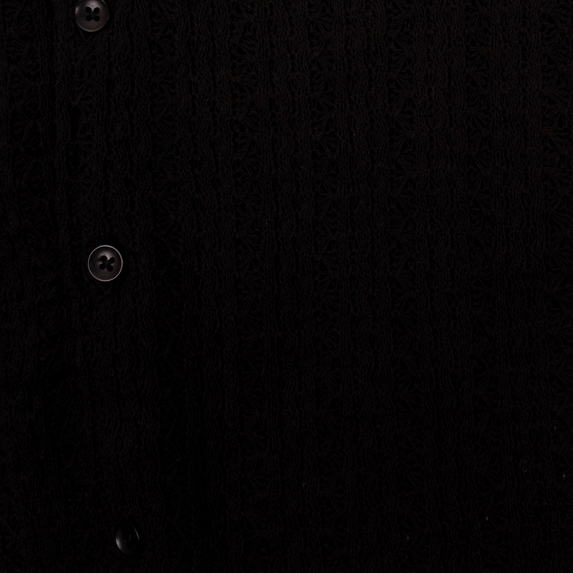 Camisa hombre boxy negra