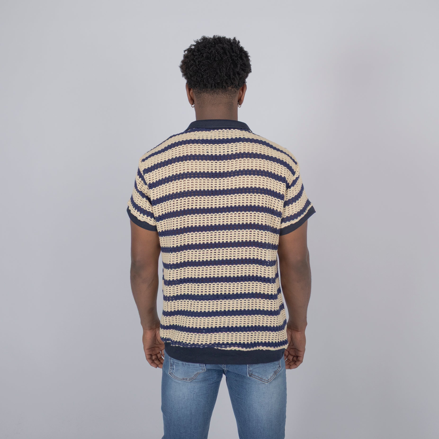 Polo hombre navy