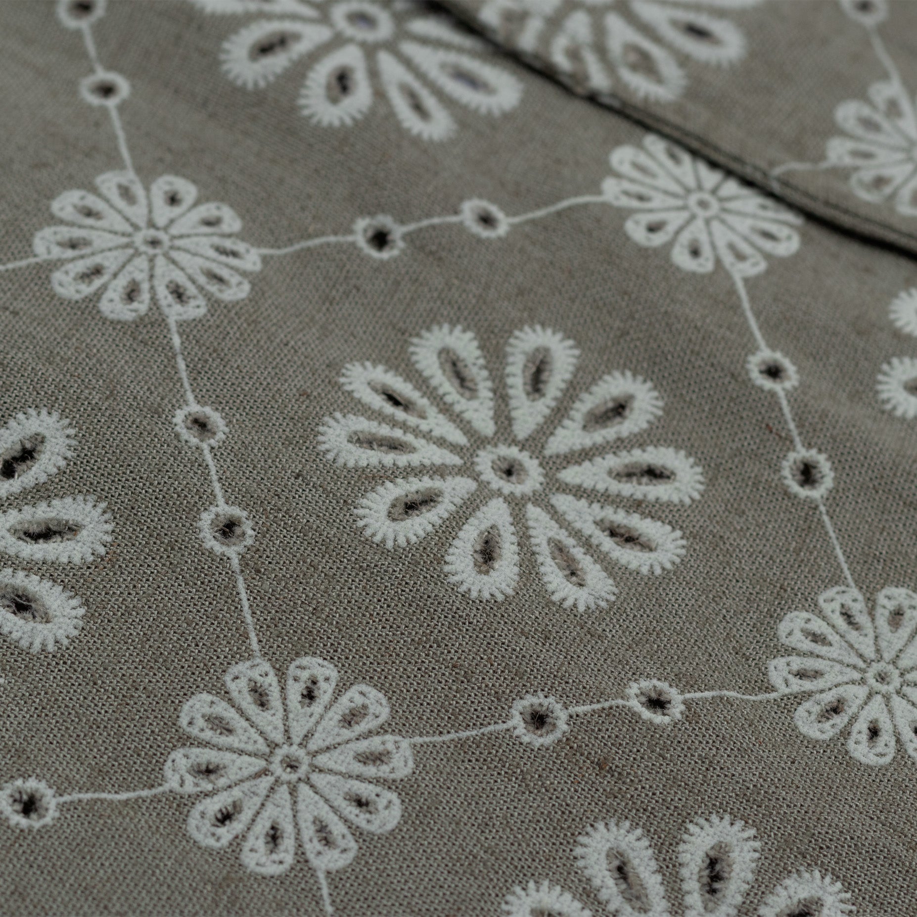 Camisa hombre textura flores verde