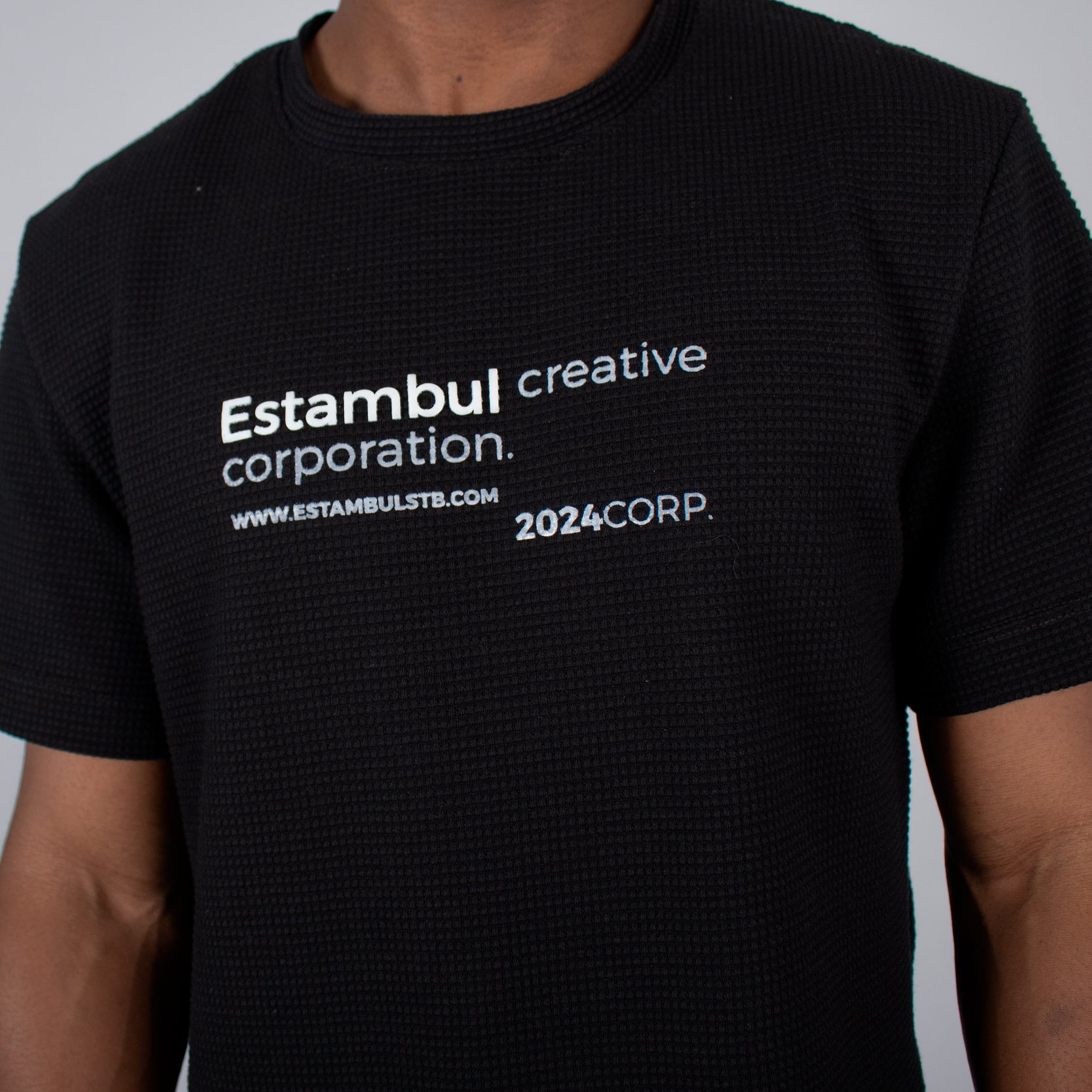 Camiseta  hombre textura creative