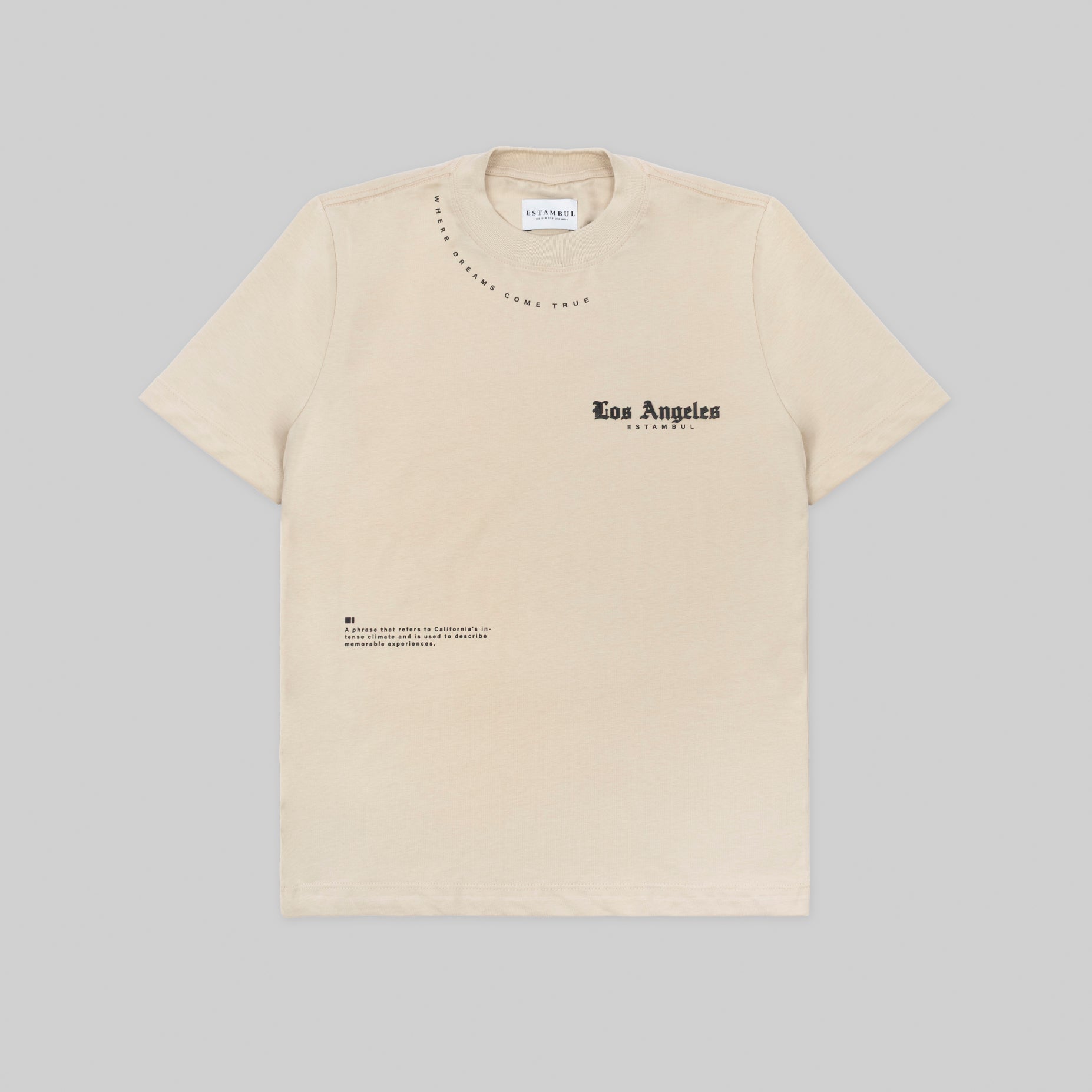 Camiseta regular adulto los angeles