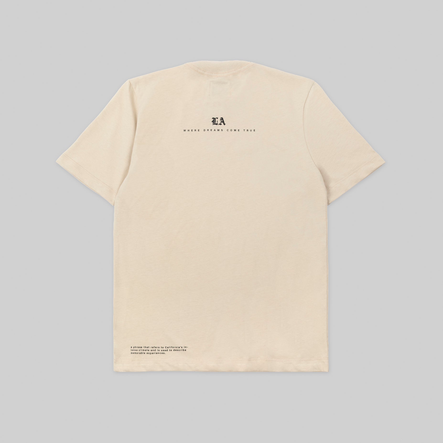 Camiseta regular adulto los angeles