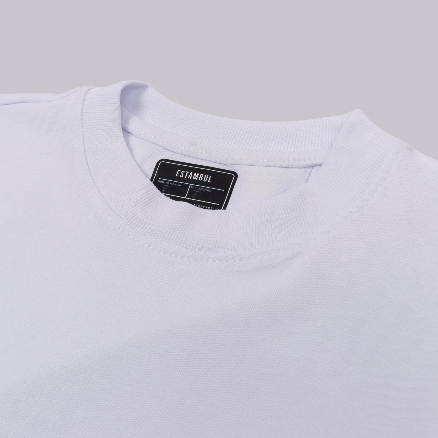 Camiseta hombre básica blanca