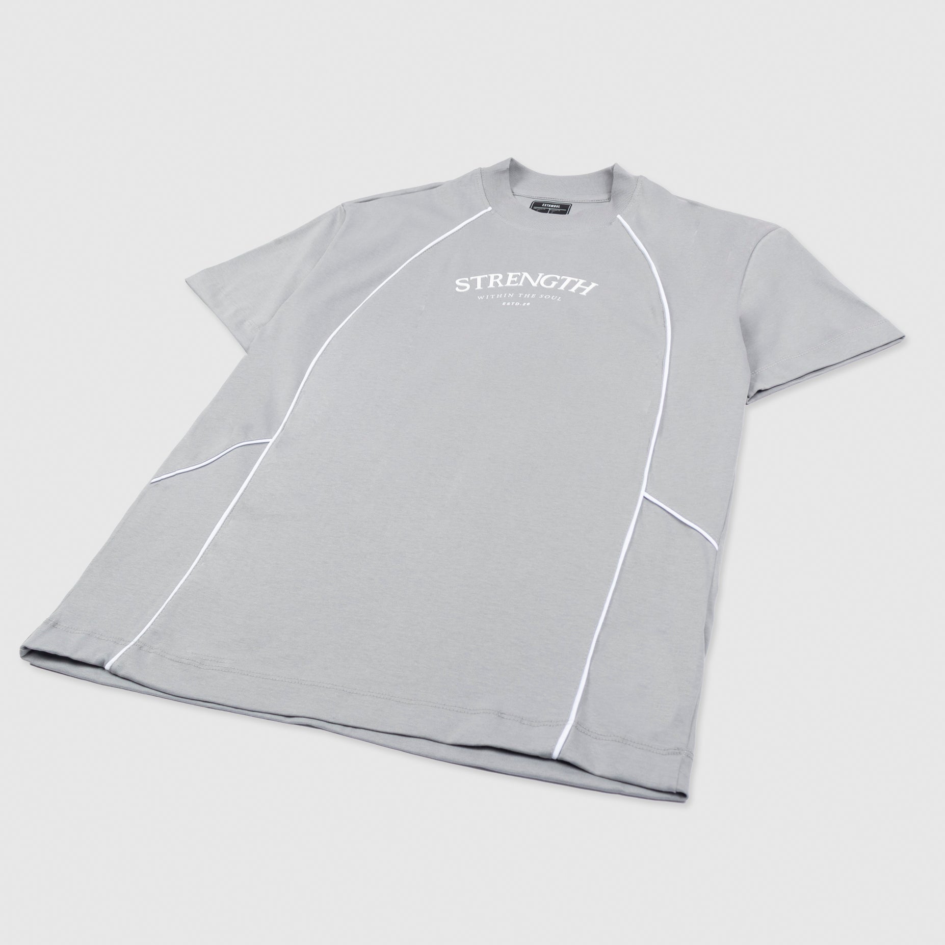 Camiseta hombre vivos gris