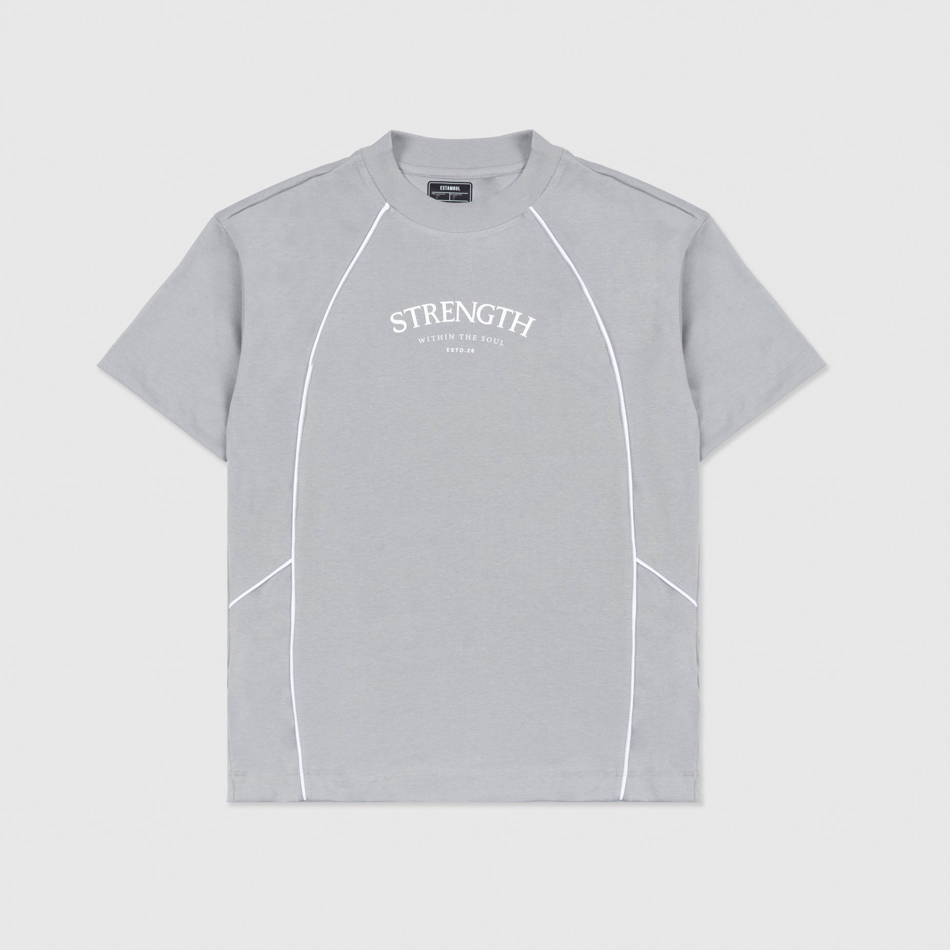 Camiseta hombre vivos gris
