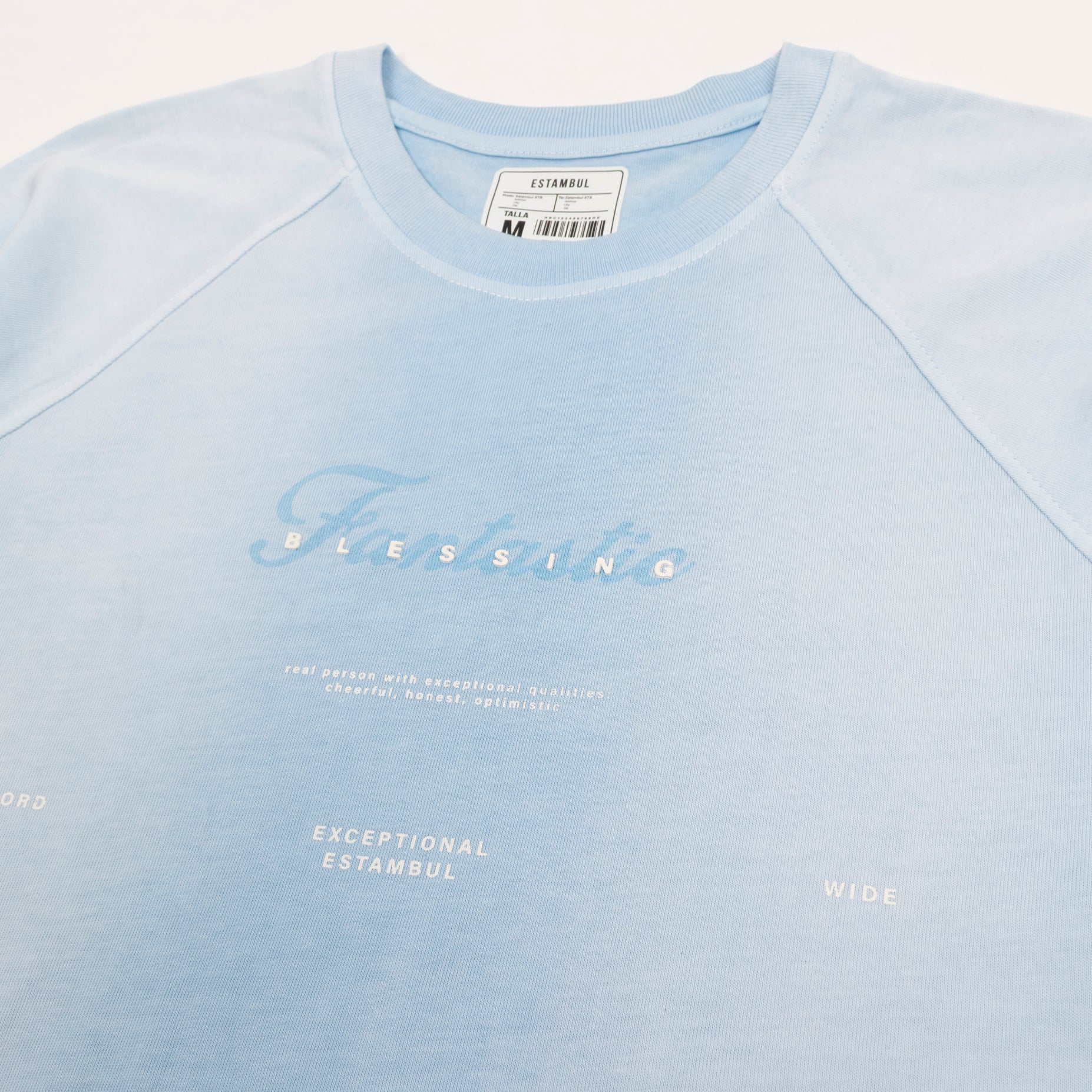 Camiseta regular adulto degrade