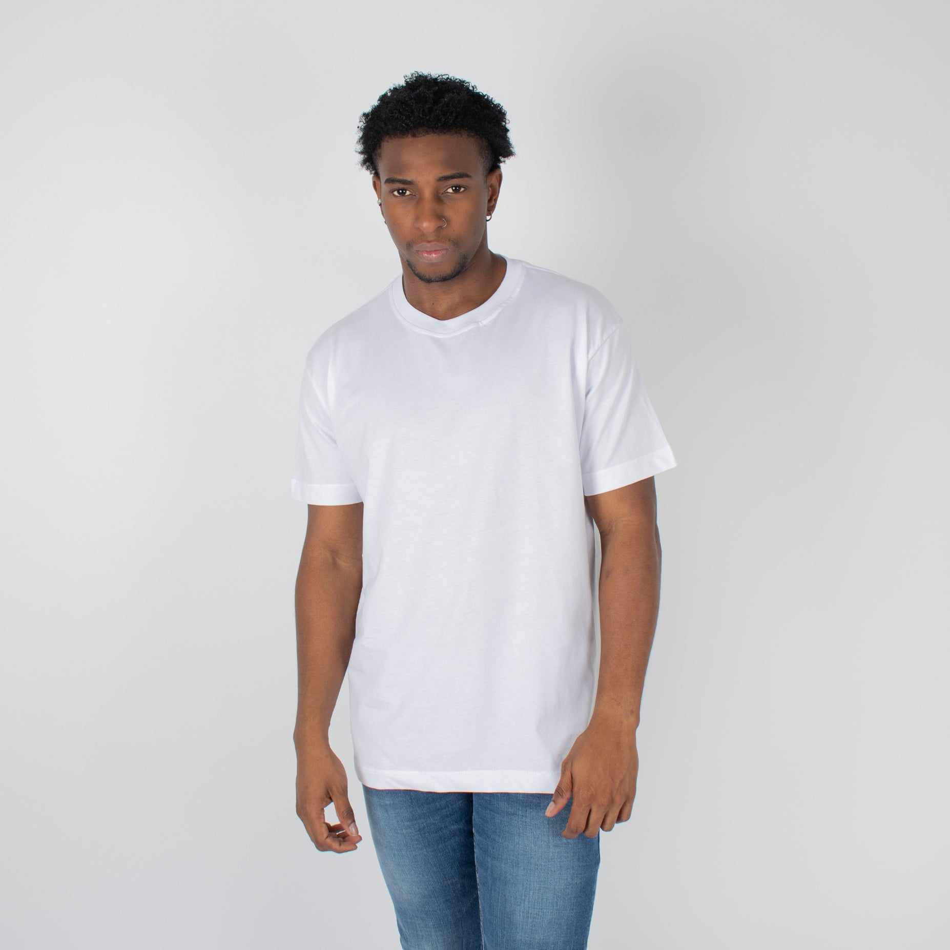 Camiseta hombre basica Blanca