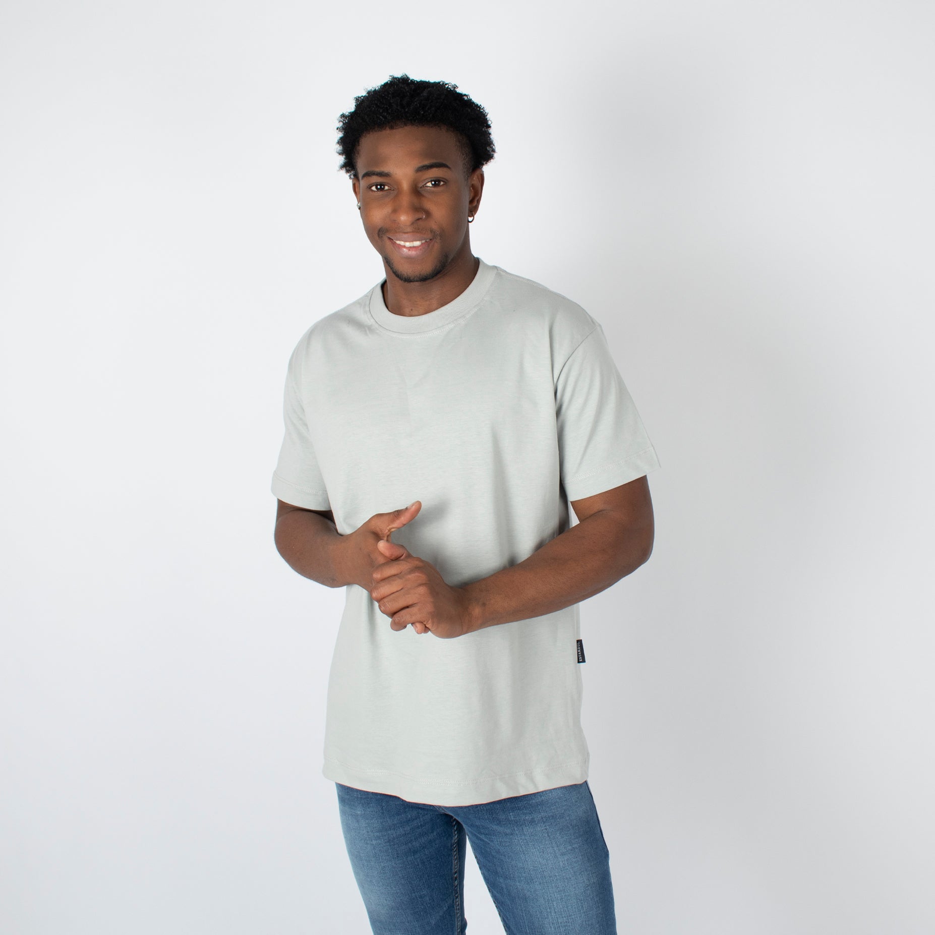 Camiseta hombre basica Verde