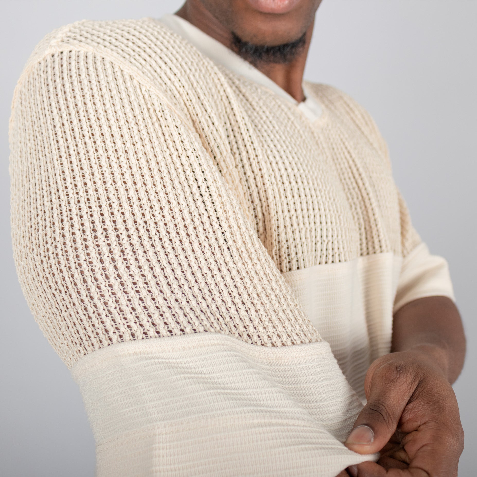 Oversize hombre cortes maya