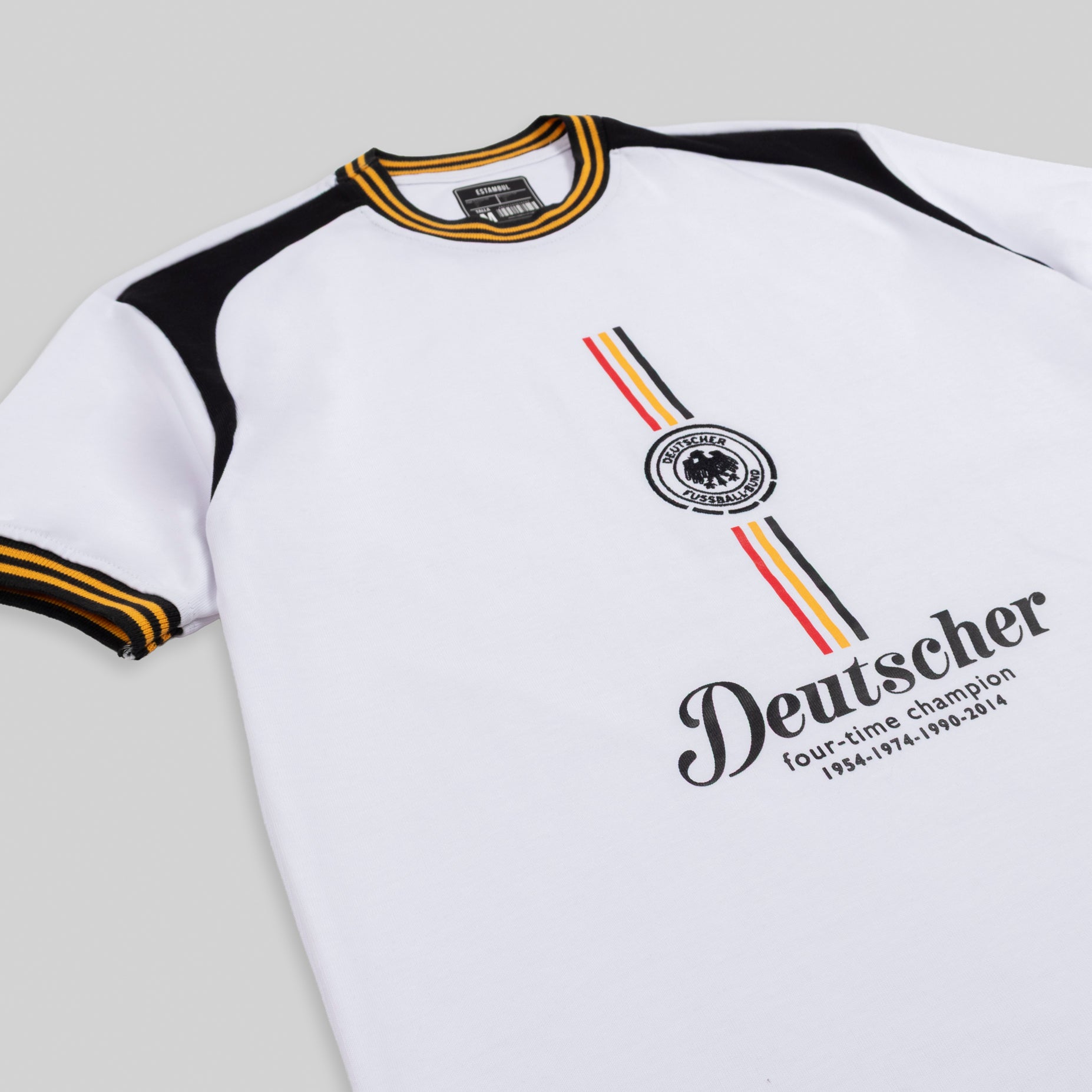 Camiseta hombre R. bordada Deutsher