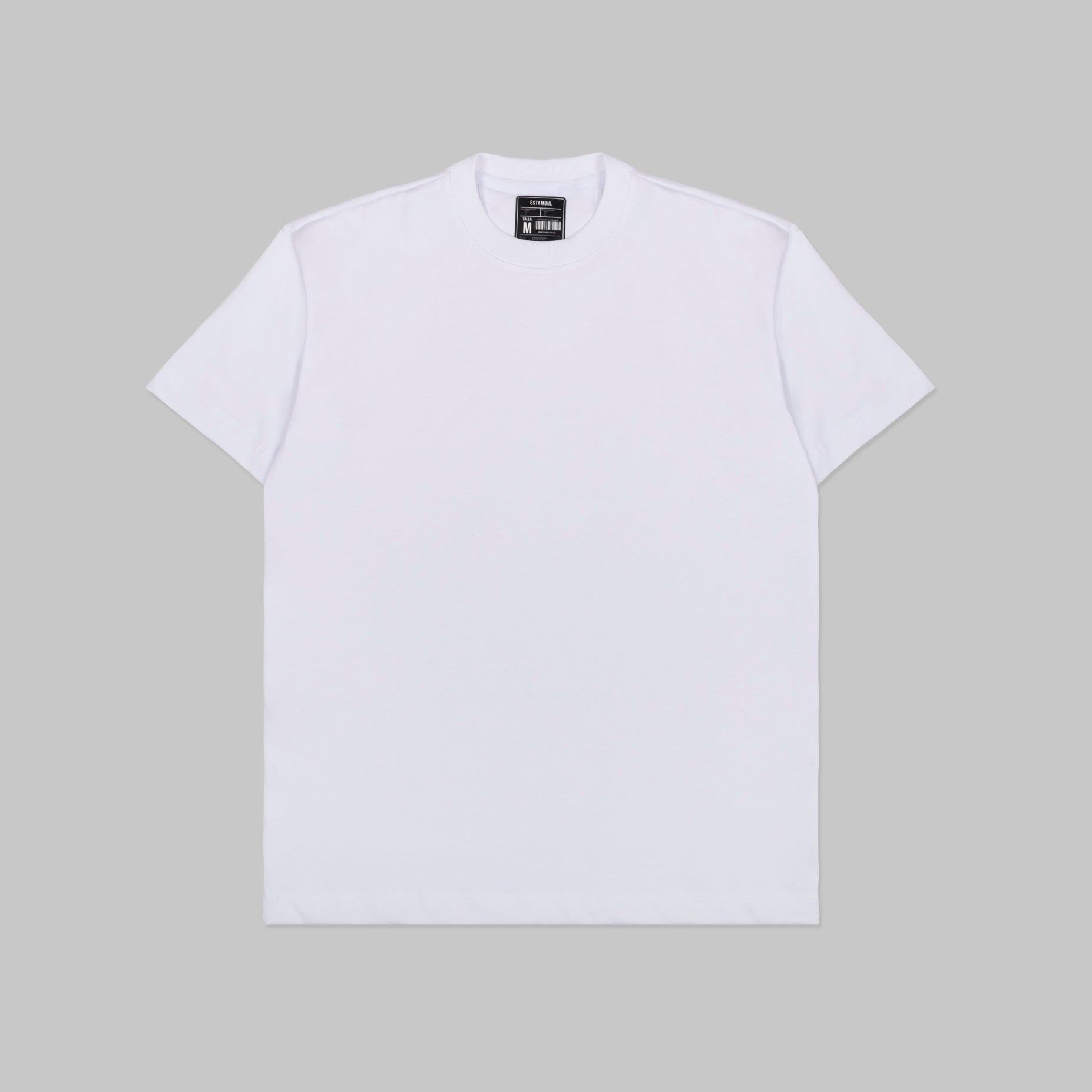 Camiseta hombre básica  blanca