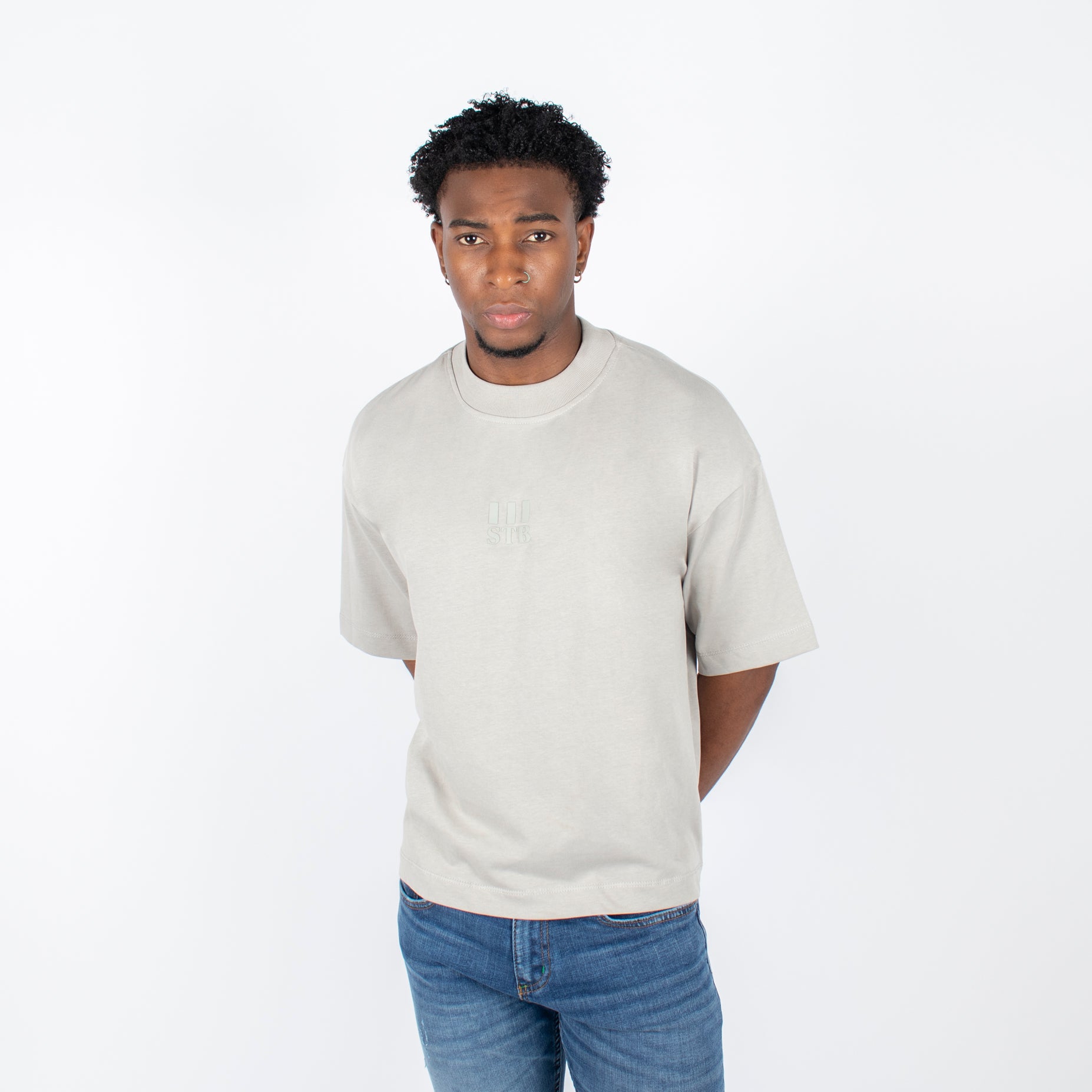 Camiseta hombre Boxi fit verde