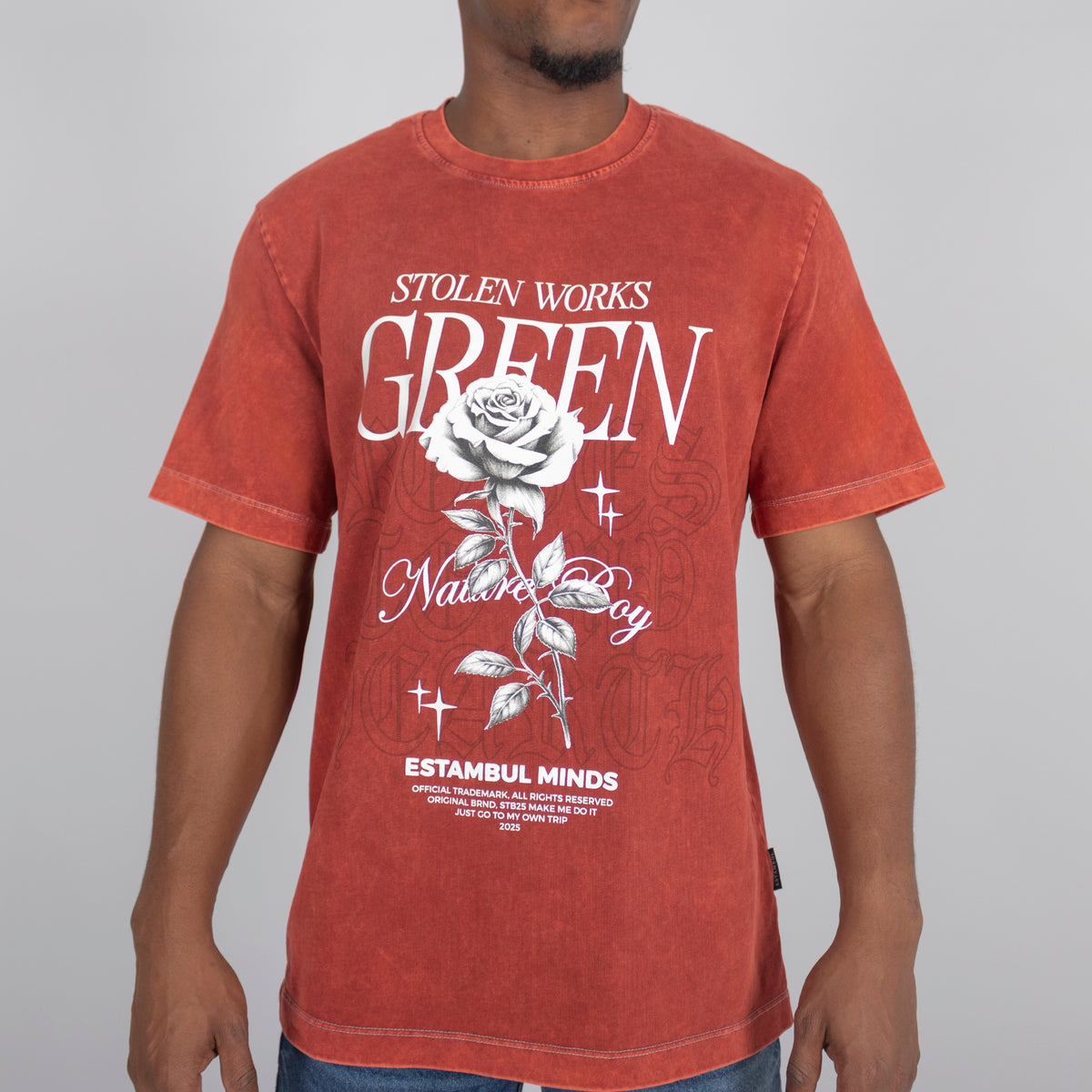 Camiseta hombre R. rosa