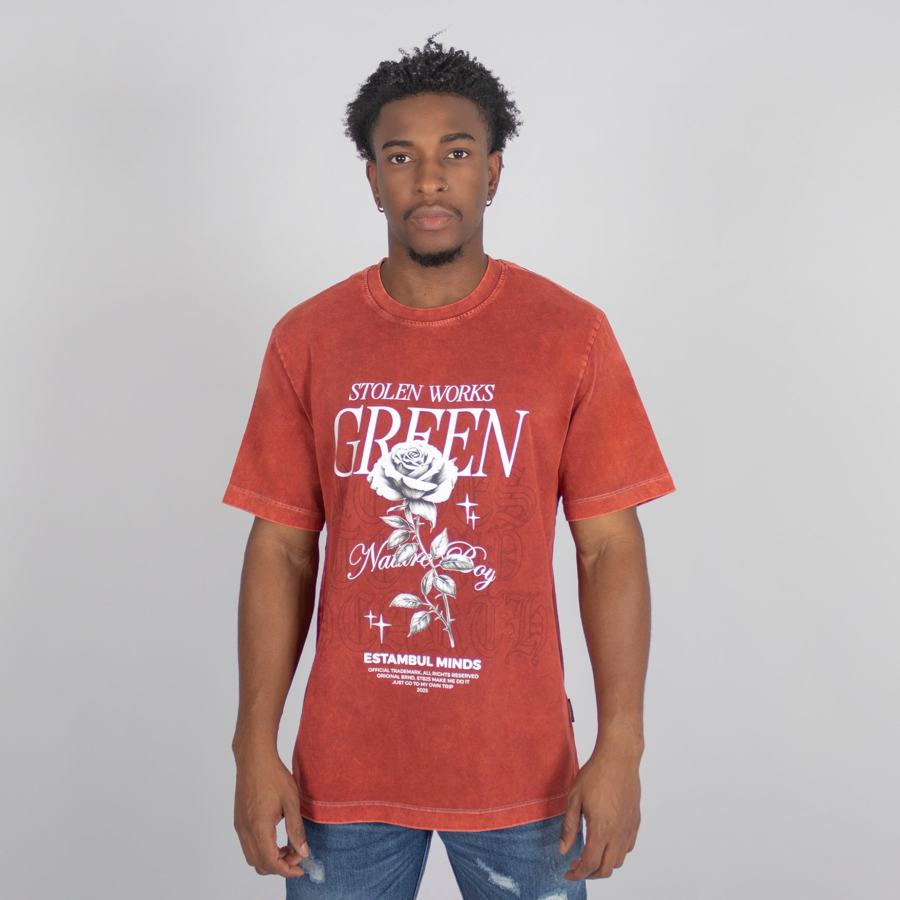 Camiseta hombre R. rosa