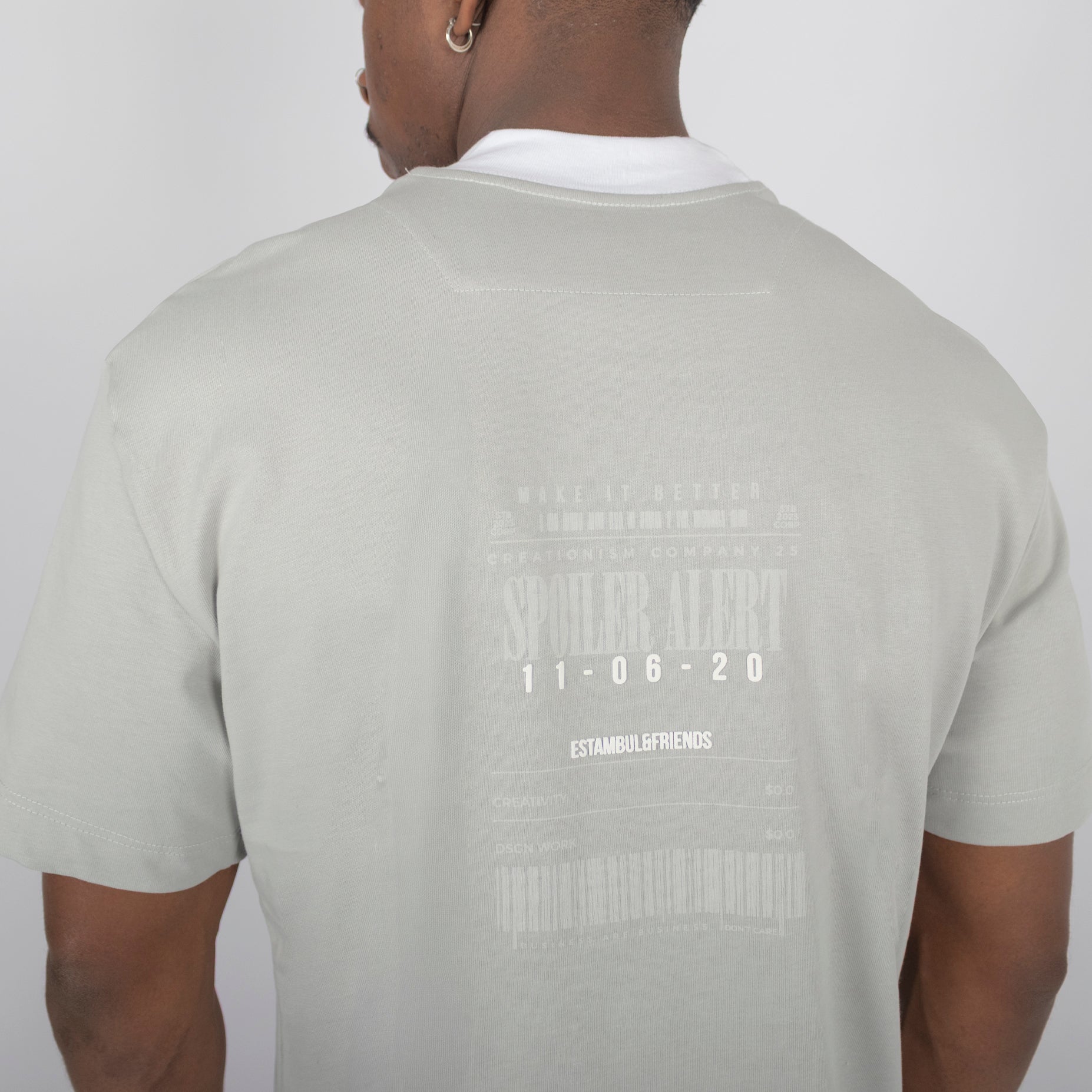 Camiseta regular hombre spoiler alert