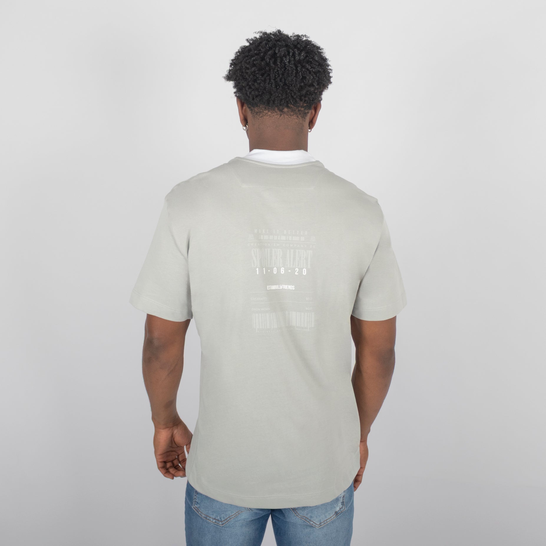 Camiseta regular hombre spoiler alert